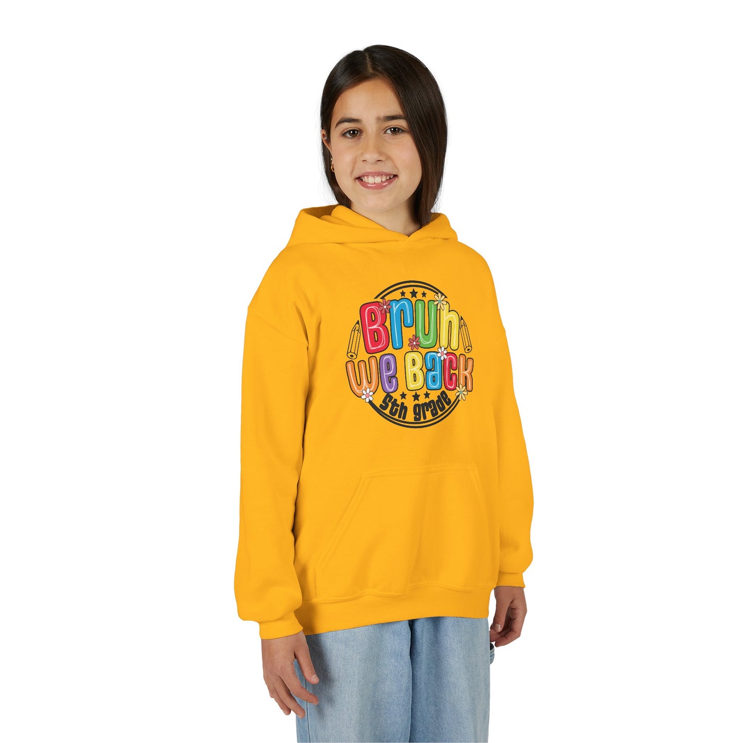 5th Grade Graduation Hoodie, Youth Sweatshirt, Back to School Apparel, Classroom Memories Gift, Fun School Spirit Wear