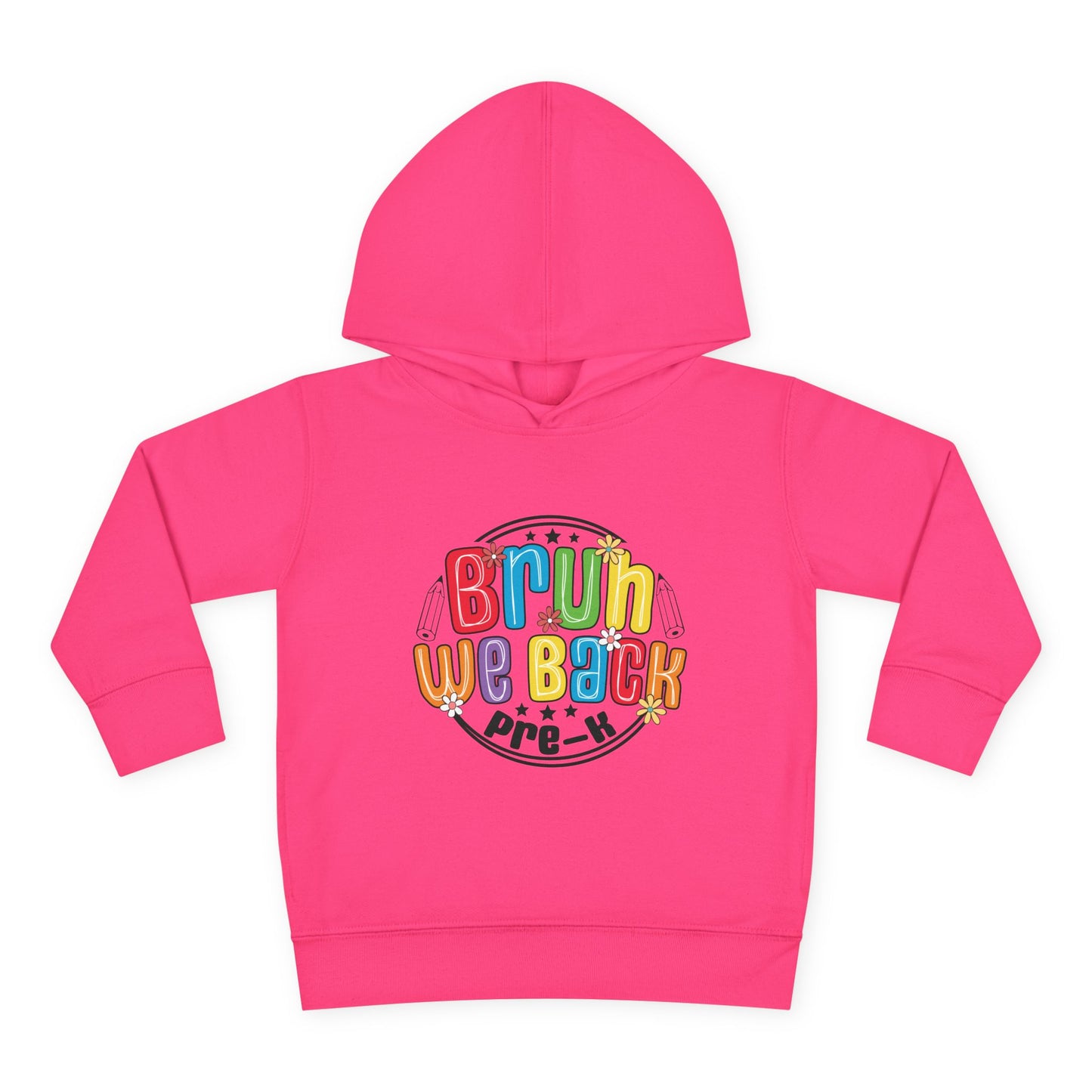 Pre-K Toddler Fleece Hoodie - Fun and Cozy Pullover for Little Ones, Cute Kids Clothing, Birthday Gift, School Spirit, Winter Wardrobe