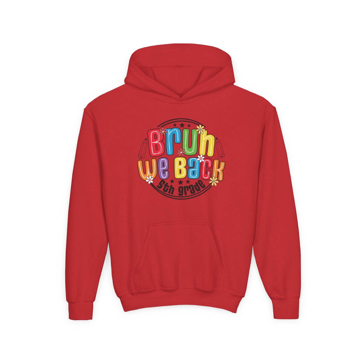 5th Grade Graduation Hoodie, Youth Sweatshirt, Back to School Apparel, Classroom Memories Gift, Fun School Spirit Wear