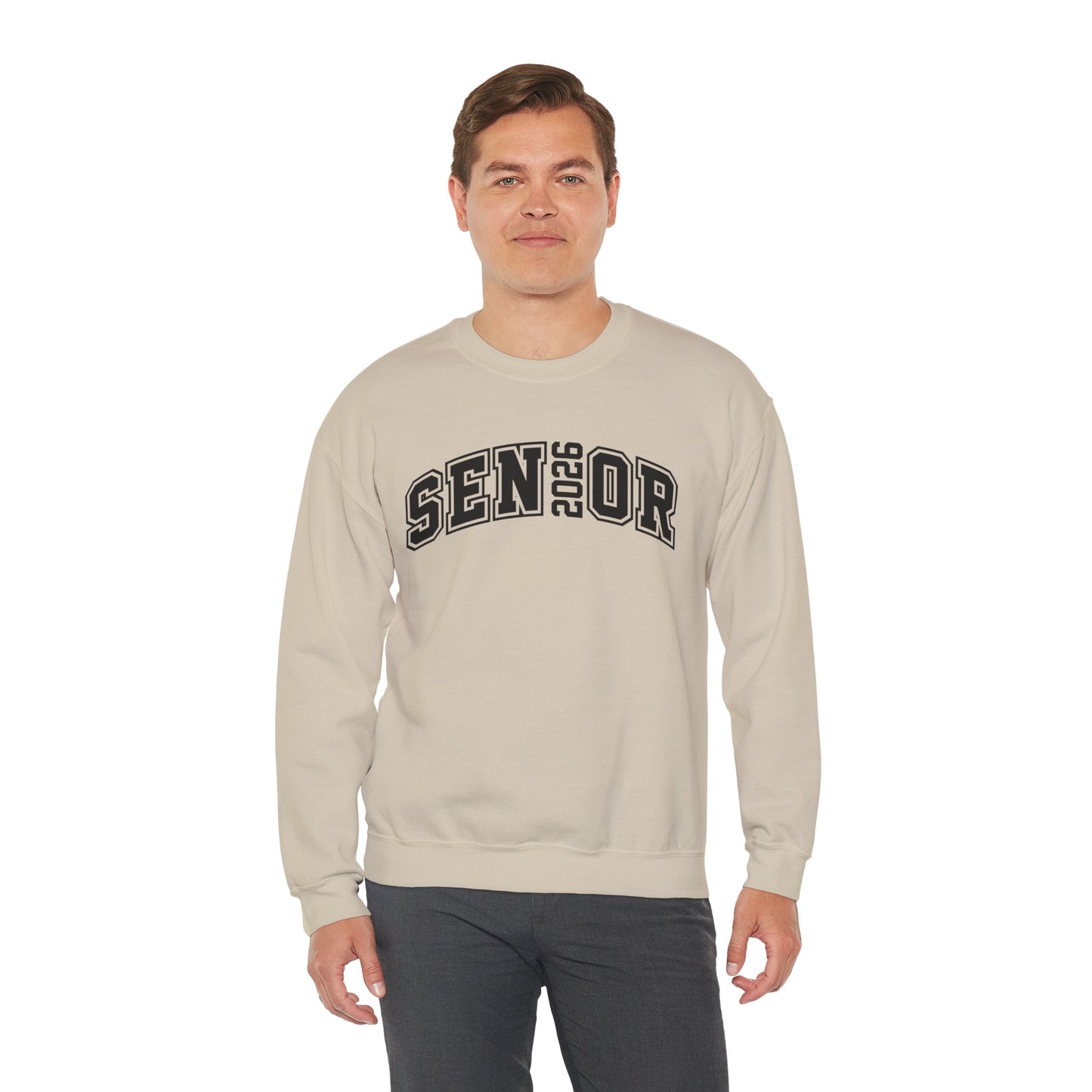 2026 Senior Crewneck Sweatshirt, Unisex Graduation Sweatshirt, Class of 2026 Sweatshirt, Senior Year Apparel, Comfy Graduation Gift