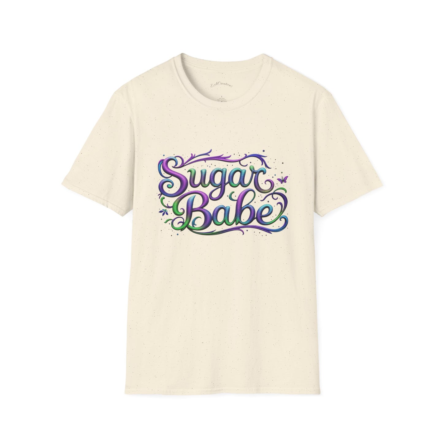 Sugar Babe Unisex Softstyle T-Shirt, Cute Graphic Tee, Casual Wear, Gift for Her, Spring Fashion, Trendy Top