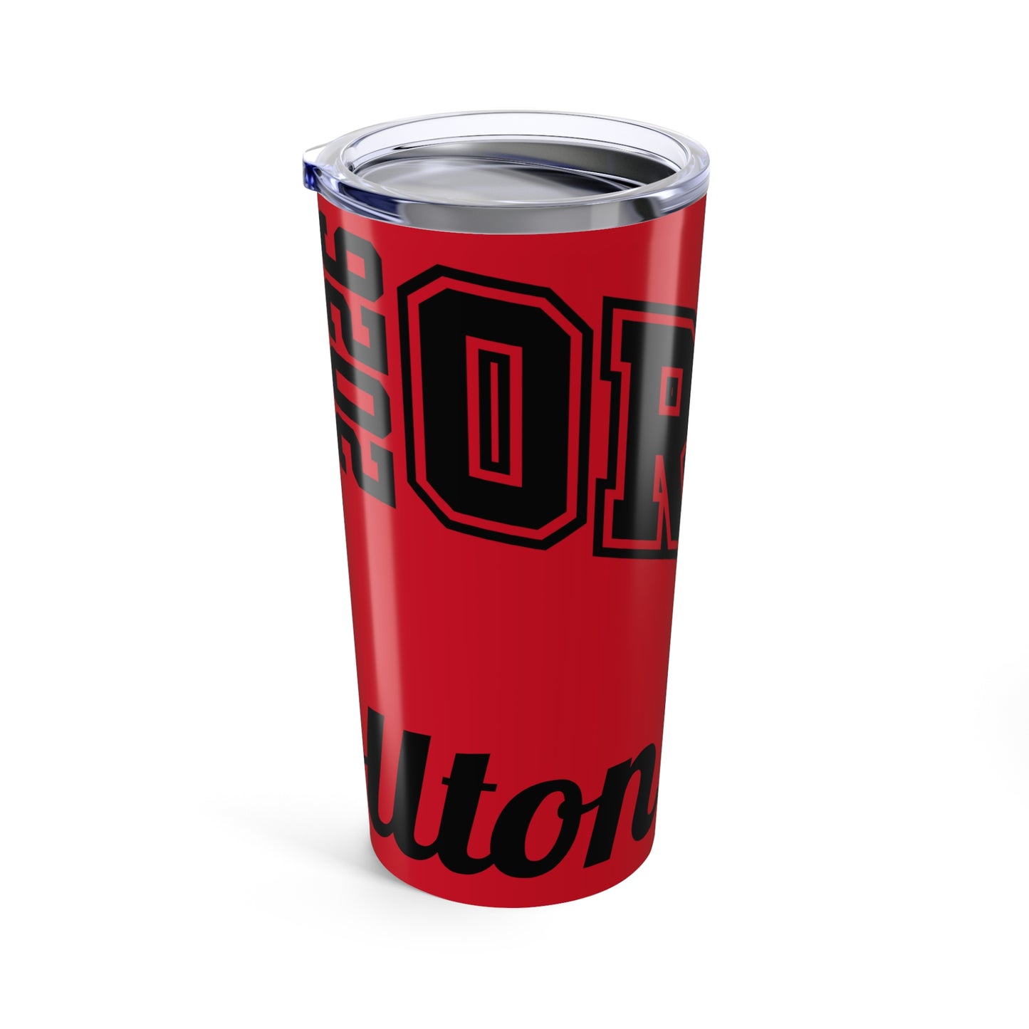Carrollton Senior 2026 Red Custom 20oz Tumbler for Teams, Sports Events, Graduation, Gift, Travel