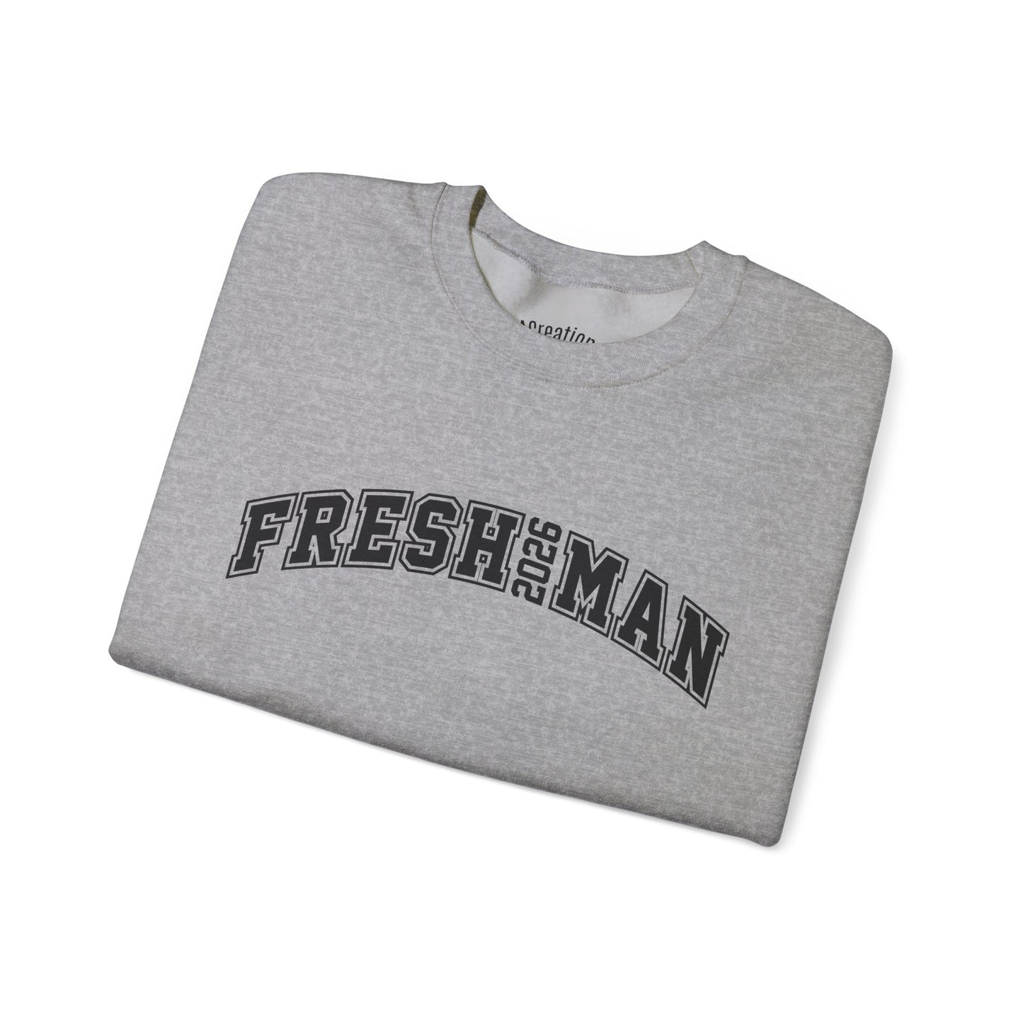 Freshman Crewneck Sweatshirt, Perfect for College Students, Unisex Gift, Class of 2026, Casual Wear, Back to School
