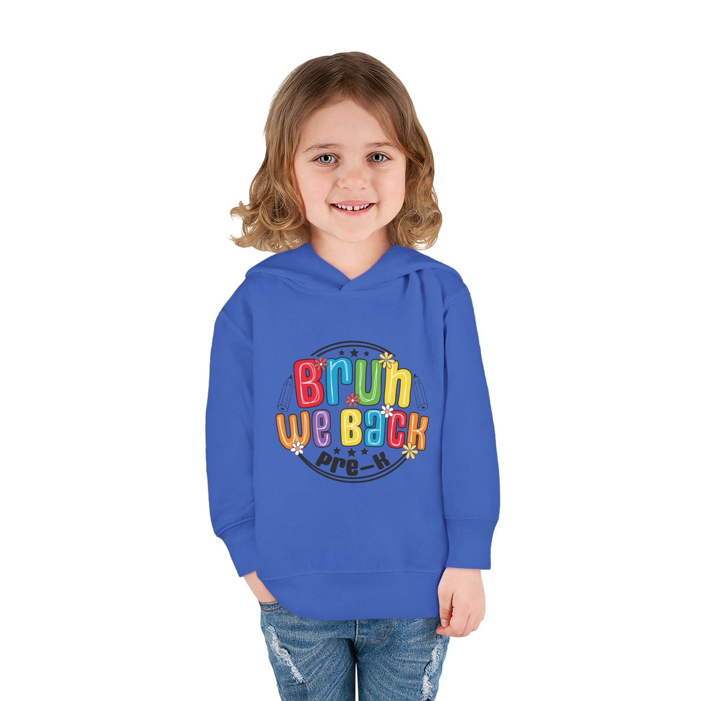 Pre-K Toddler Fleece Hoodie - Fun and Cozy Pullover for Little Ones, Cute Kids Clothing, Birthday Gift, School Spirit, Winter Wardrobe