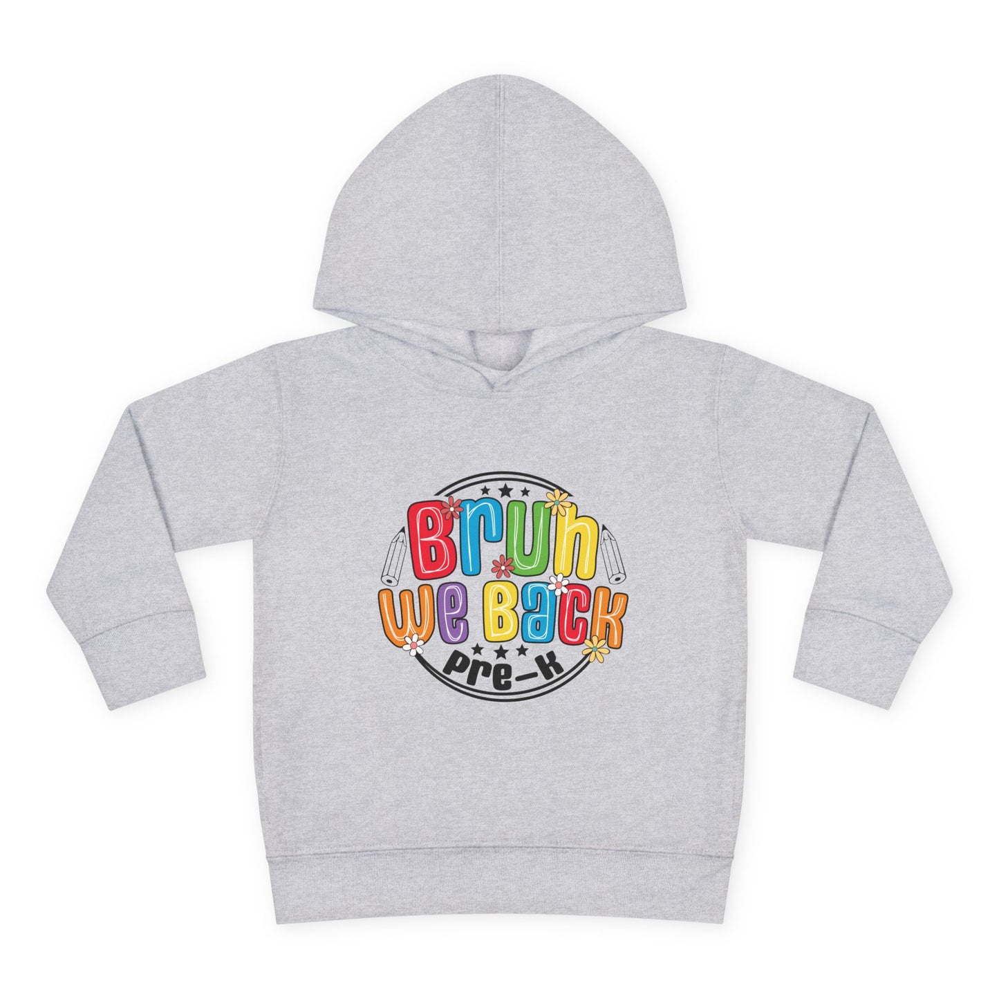 Pre-K Toddler Fleece Hoodie - Fun and Cozy Pullover for Little Ones, Cute Kids Clothing, Birthday Gift, School Spirit, Winter Wardrobe