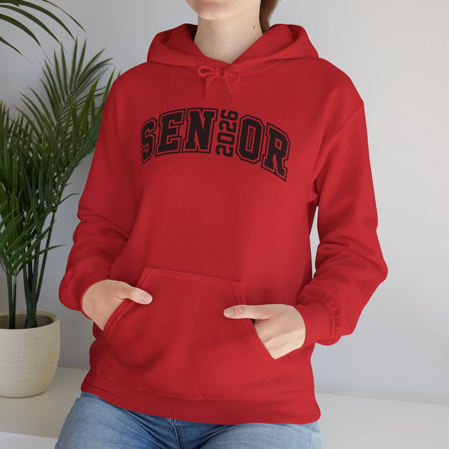 Senior Year 2026 Hoodie, Unisex Sweatshirt for Graduates, Custom Graduation Gift, School Spirit Wear, Cozy Outfit for Celebrations