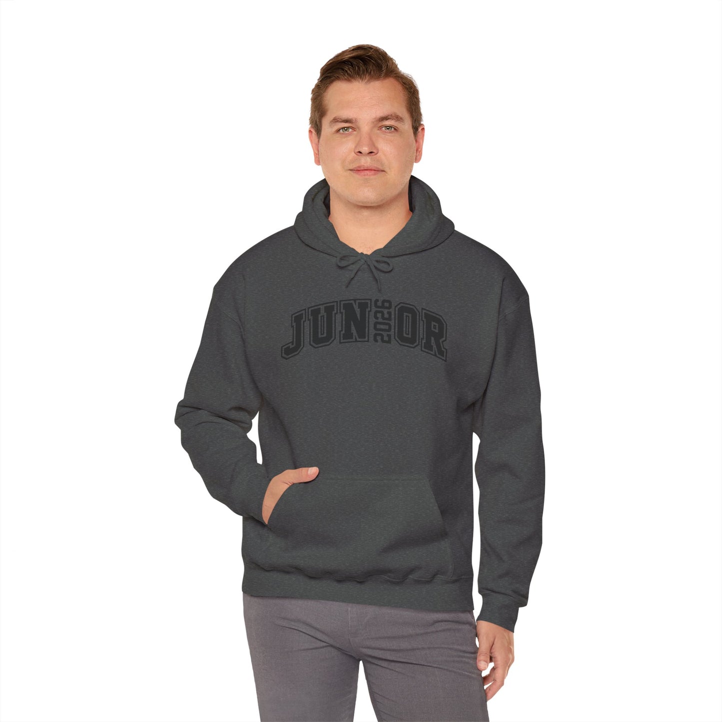 Junior 2026 Sweatshirt, Unisex Graduation Hoodie, Gift for Graduates, Casual College Apparel, Trendy Class of 2026 Hoodie