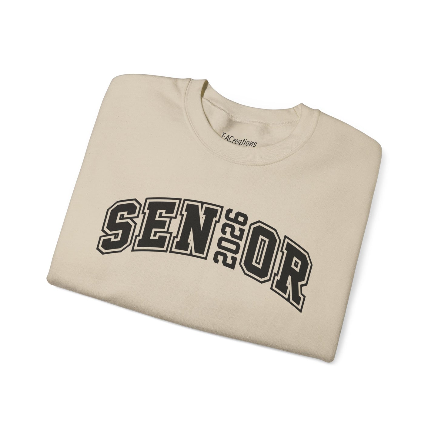 2026 Senior Crewneck Sweatshirt, Unisex Graduation Sweatshirt, Class of 2026 Sweatshirt, Senior Year Apparel, Comfy Graduation Gift
