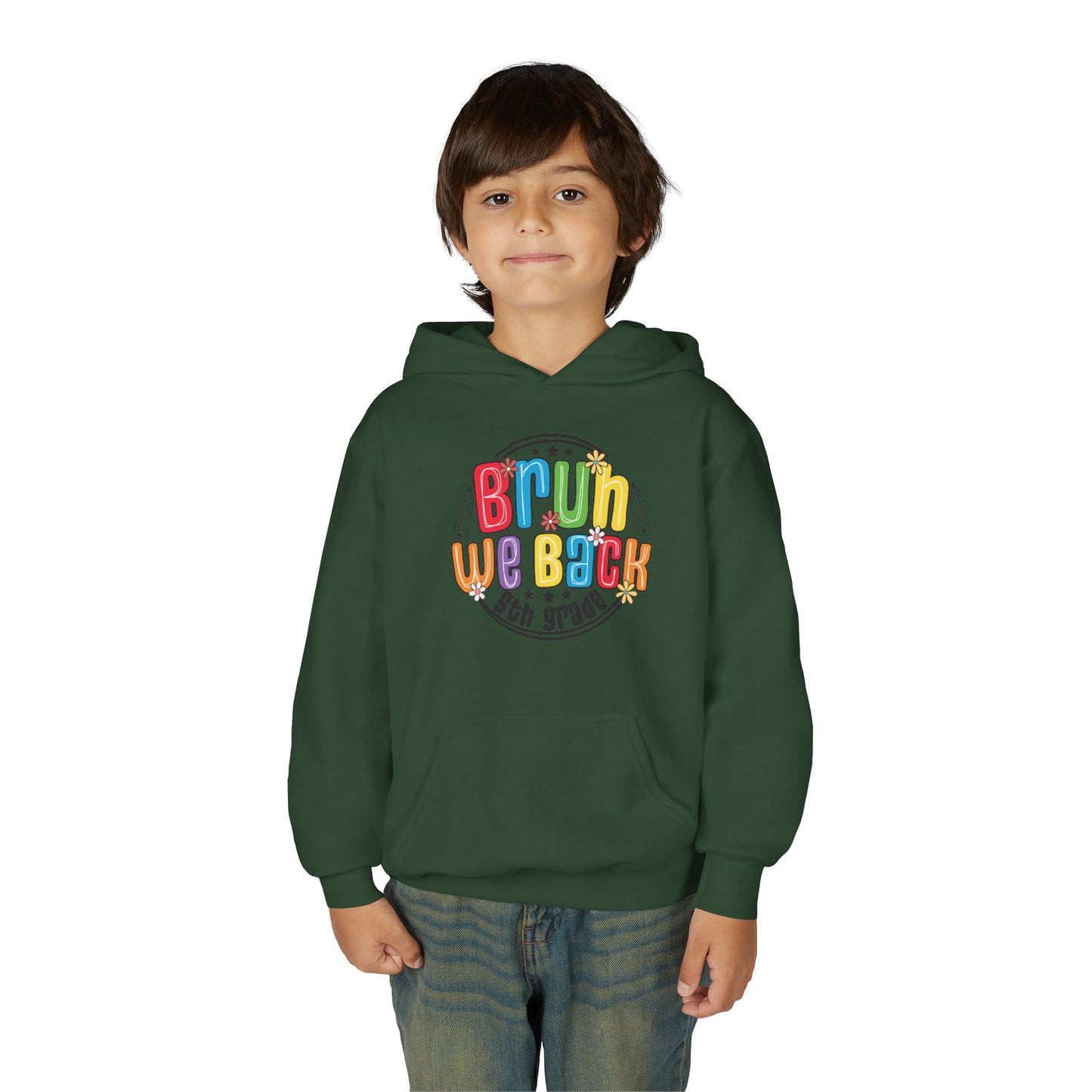 5th Grade Graduation Hoodie, Youth Sweatshirt, Back to School Apparel, Classroom Memories Gift, Fun School Spirit Wear