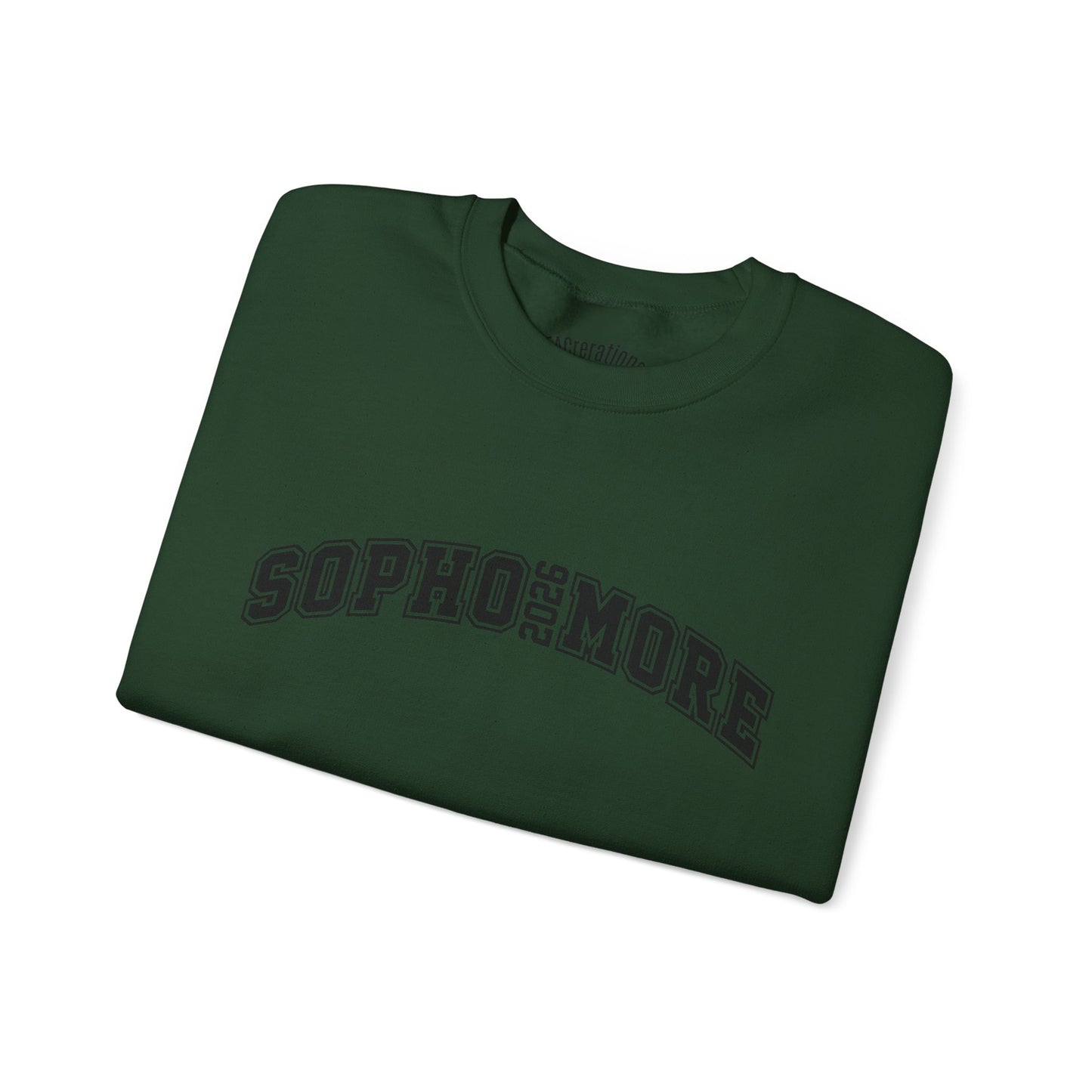 Sophomore Unisex Crewneck Sweatshirt, College Apparel, Graduation Gifts, Back to School Outfit, Cozy Casualwear, Trendy Sweatshirt
