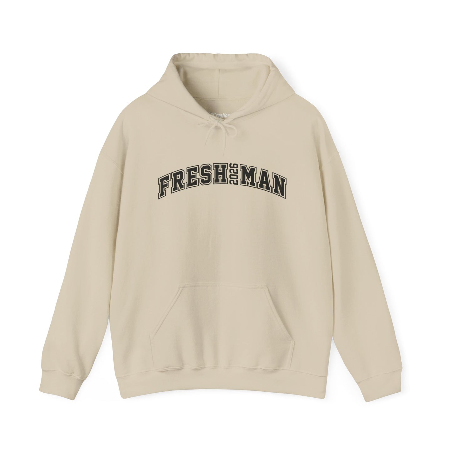 Freshman Unisex Hoodie, College Sweatshirt, Back to School Apparel, Class of 2026, Trendy Gift for Students