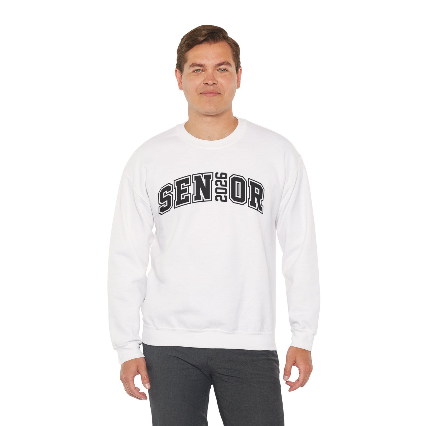 2026 Senior Crewneck Sweatshirt, Unisex Graduation Sweatshirt, Class of 2026 Sweatshirt, Senior Year Apparel, Comfy Graduation Gift
