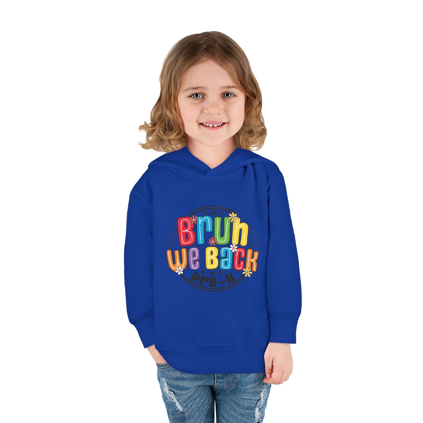 Pre-K Toddler Fleece Hoodie - Fun and Cozy Pullover for Little Ones, Cute Kids Clothing, Birthday Gift, School Spirit, Winter Wardrobe