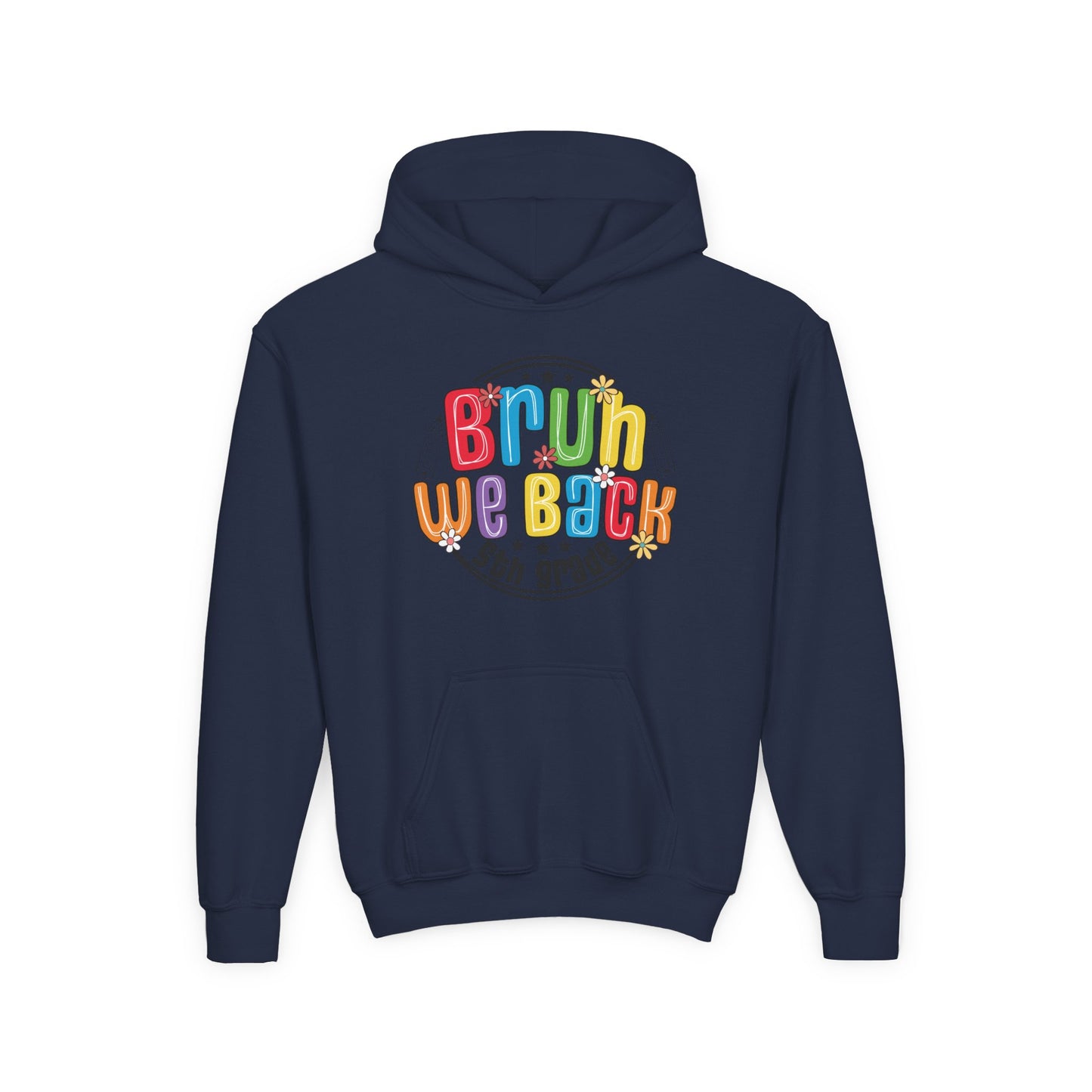 5th Grade Graduation Hoodie, Youth Sweatshirt, Back to School Apparel, Classroom Memories Gift, Fun School Spirit Wear
