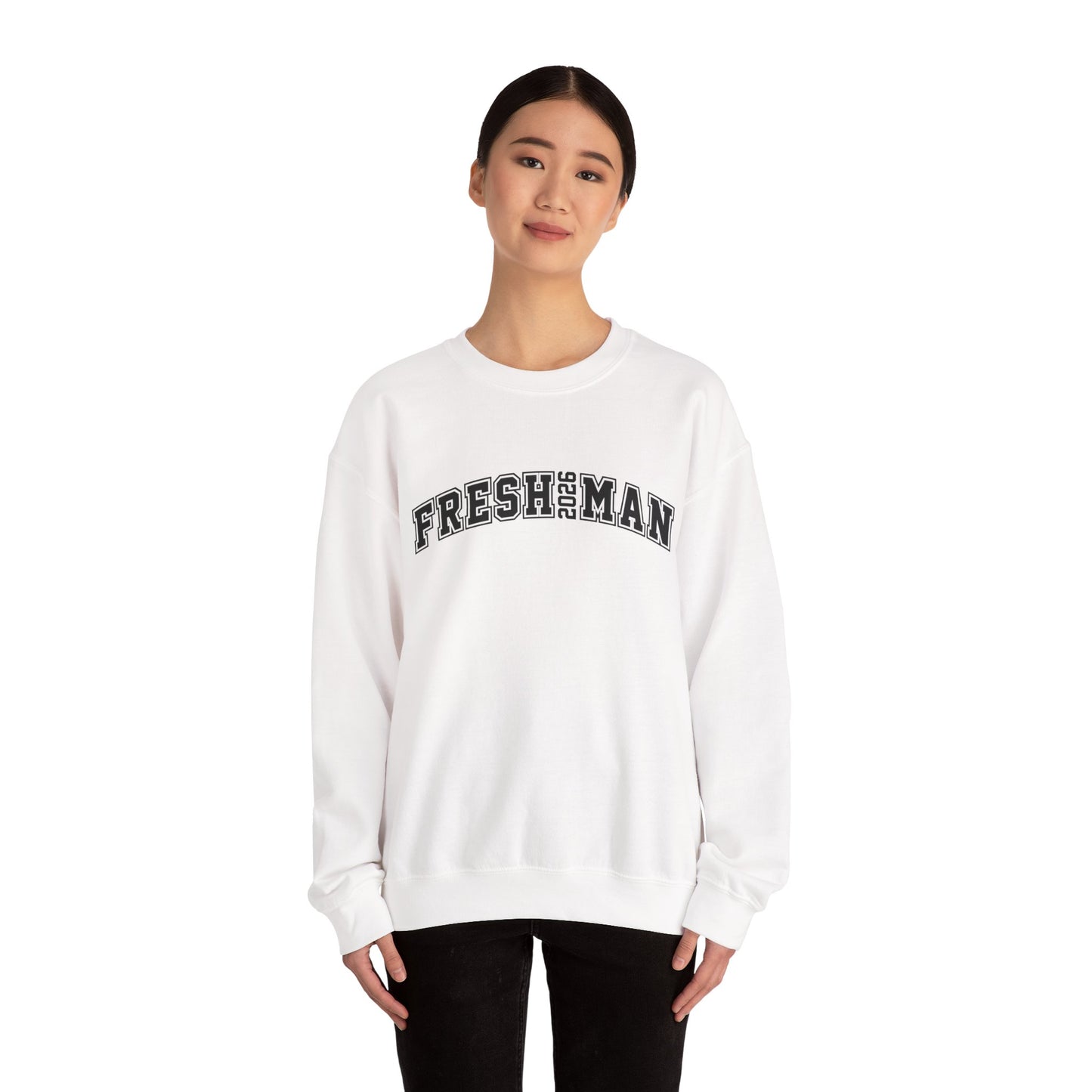 Freshman Crewneck Sweatshirt, Perfect for College Students, Unisex Gift, Class of 2026, Casual Wear, Back to School