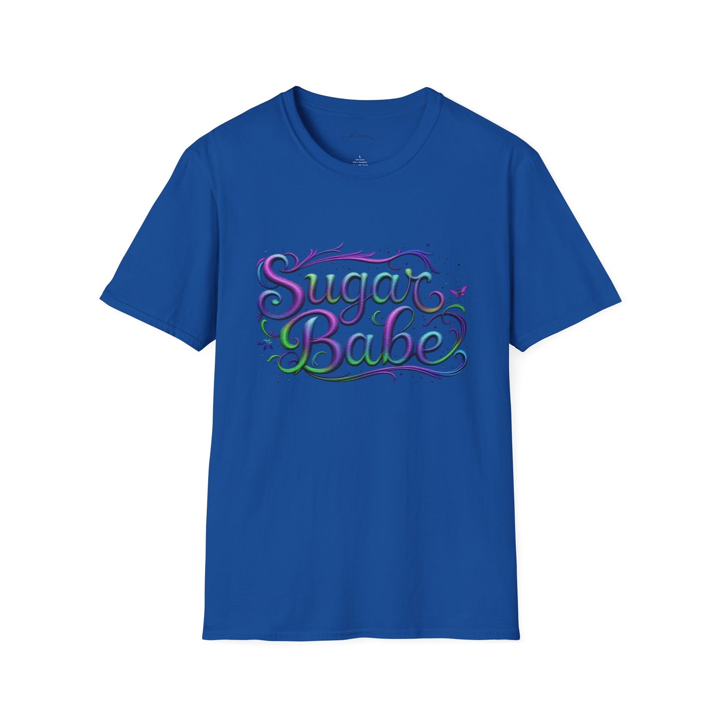 Sugar Babe Unisex Softstyle T-Shirt, Cute Graphic Tee, Casual Wear, Gift for Her, Spring Fashion, Trendy Top