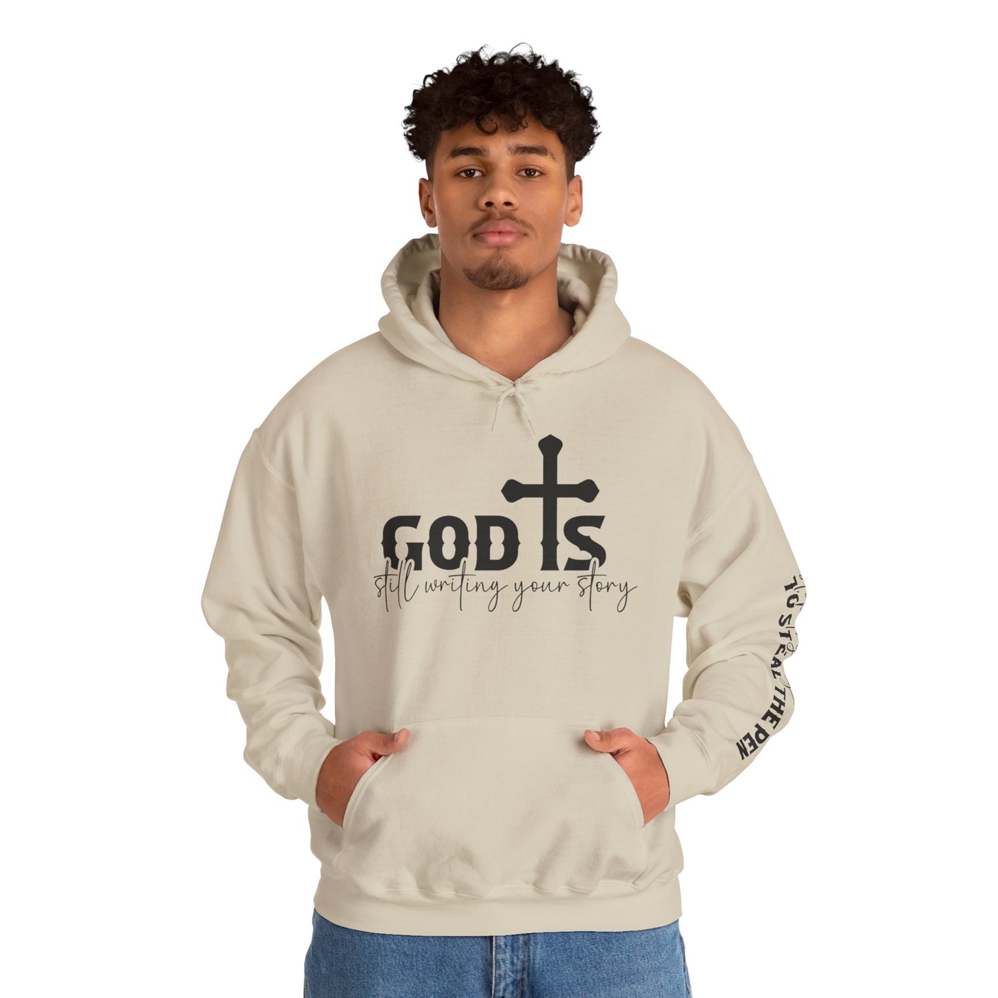 Inspirational Christian Hoodie, Cozy Sweatshirt, God’s Story Apparel, Faith-Based Gift, Unisex Warm Layer