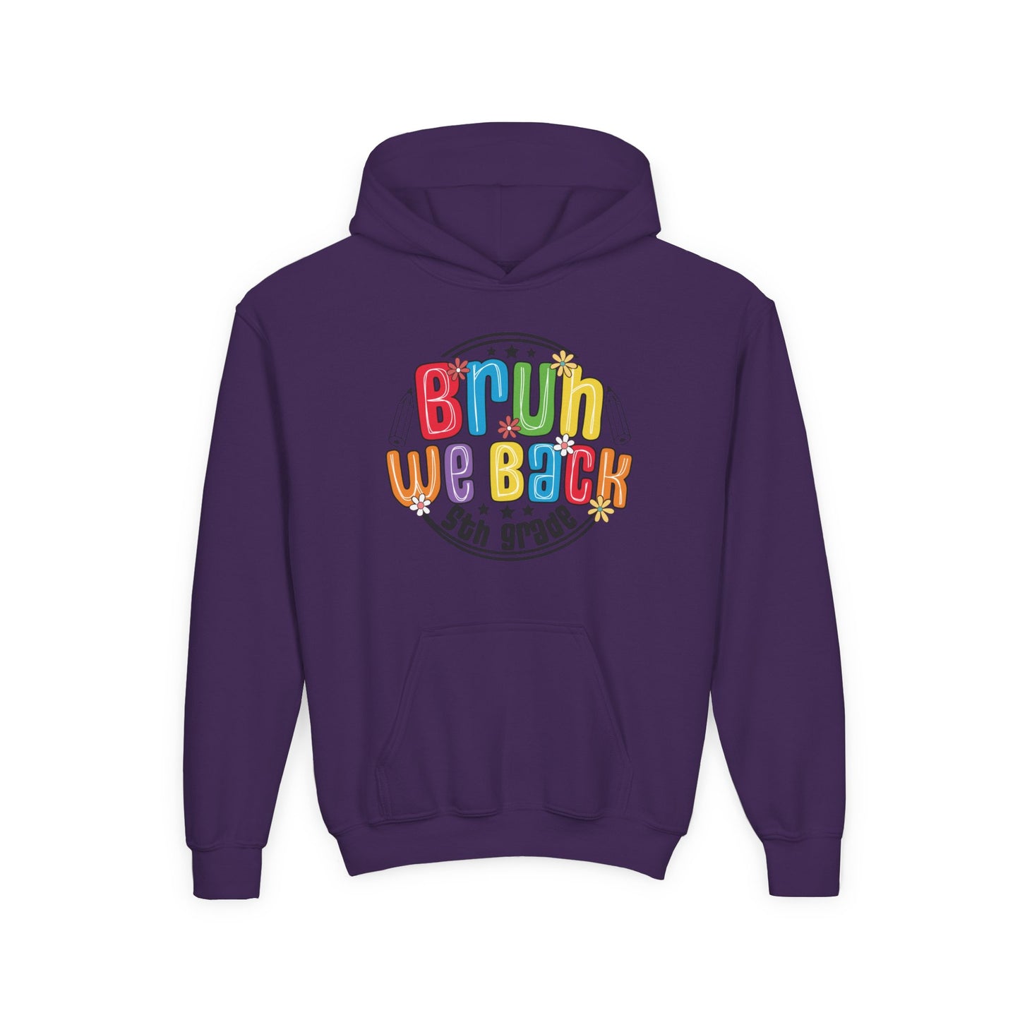 5th Grade Graduation Hoodie, Youth Sweatshirt, Back to School Apparel, Classroom Memories Gift, Fun School Spirit Wear