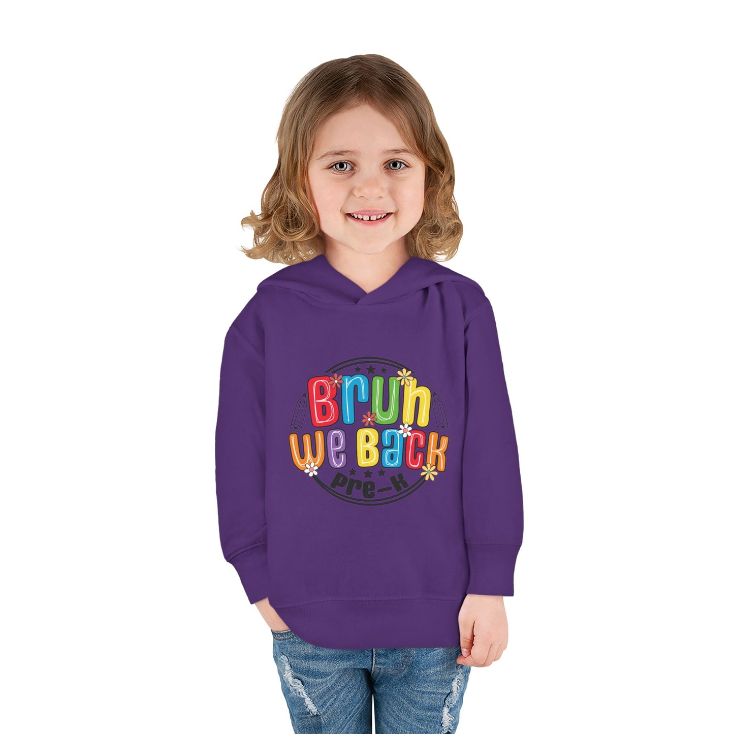 Pre-K Toddler Fleece Hoodie - Fun and Cozy Pullover for Little Ones, Cute Kids Clothing, Birthday Gift, School Spirit, Winter Wardrobe