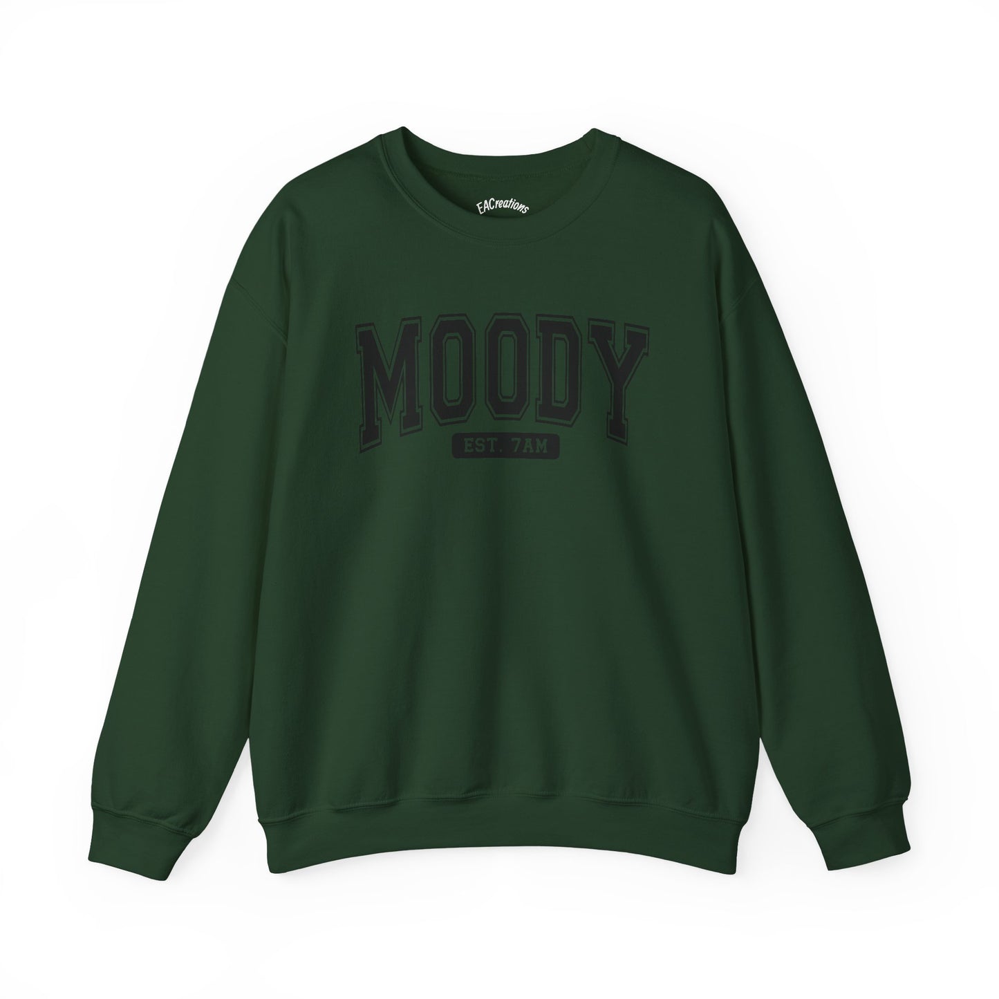 Moody Crewneck Sweatshirt for Every Mood, Cozy Layer for Fall, Gift for Friends, Casual Style, Unisex Fashion