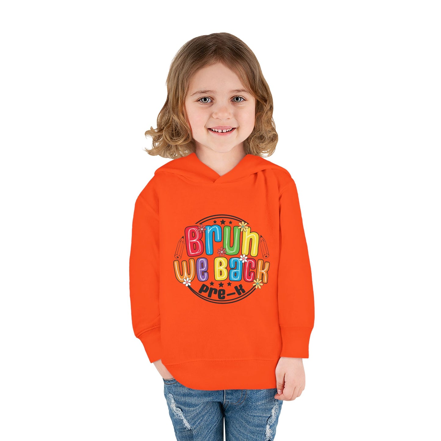 Pre-K Toddler Fleece Hoodie - Fun and Cozy Pullover for Little Ones, Cute Kids Clothing, Birthday Gift, School Spirit, Winter Wardrobe