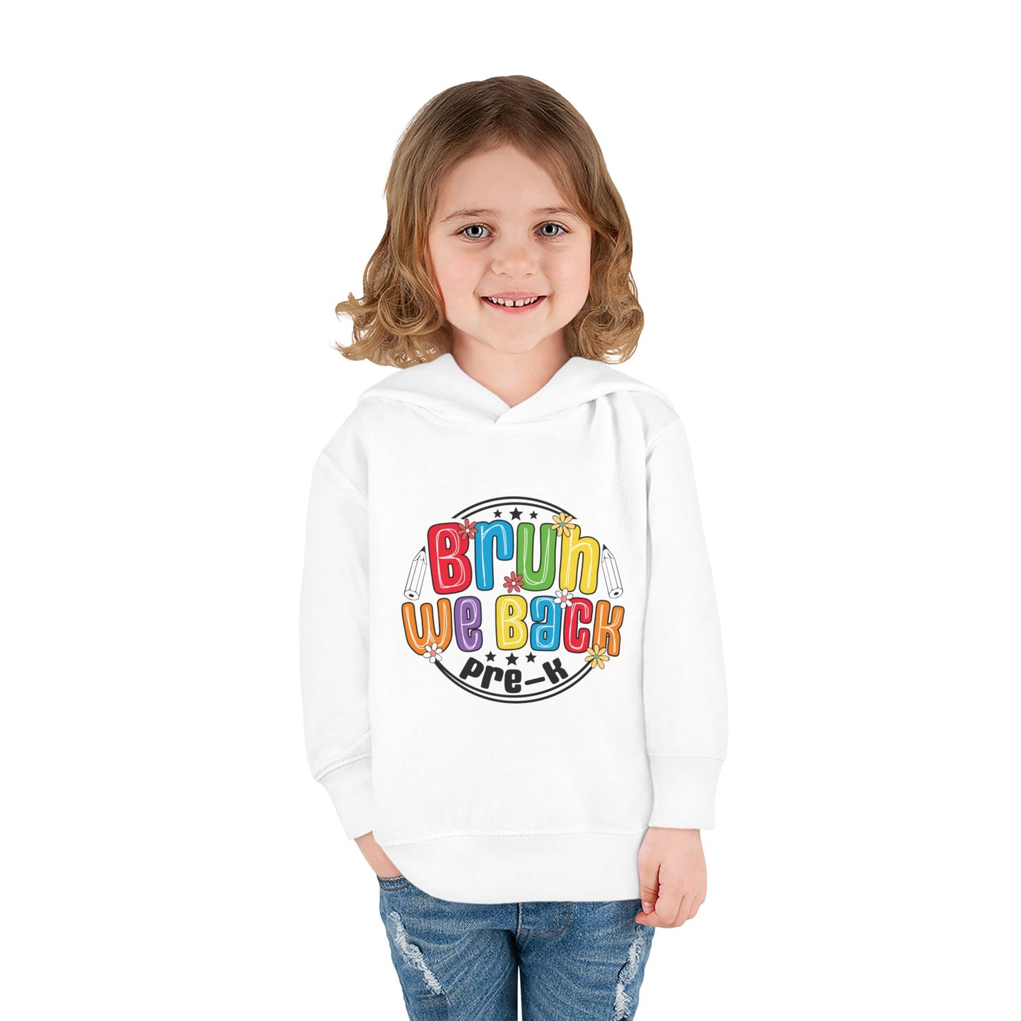 Pre-K Toddler Fleece Hoodie - Fun and Cozy Pullover for Little Ones, Cute Kids Clothing, Birthday Gift, School Spirit, Winter Wardrobe