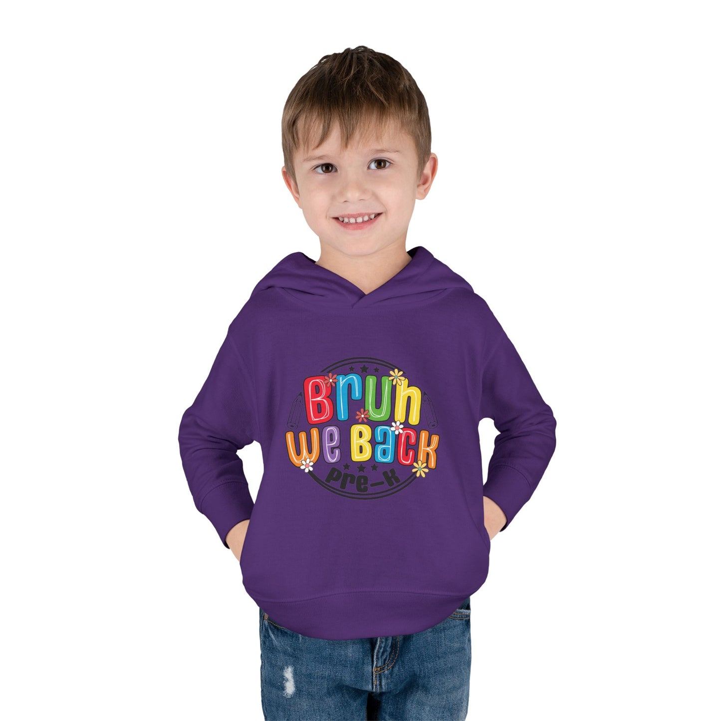 Pre-K Toddler Fleece Hoodie - Fun and Cozy Pullover for Little Ones, Cute Kids Clothing, Birthday Gift, School Spirit, Winter Wardrobe