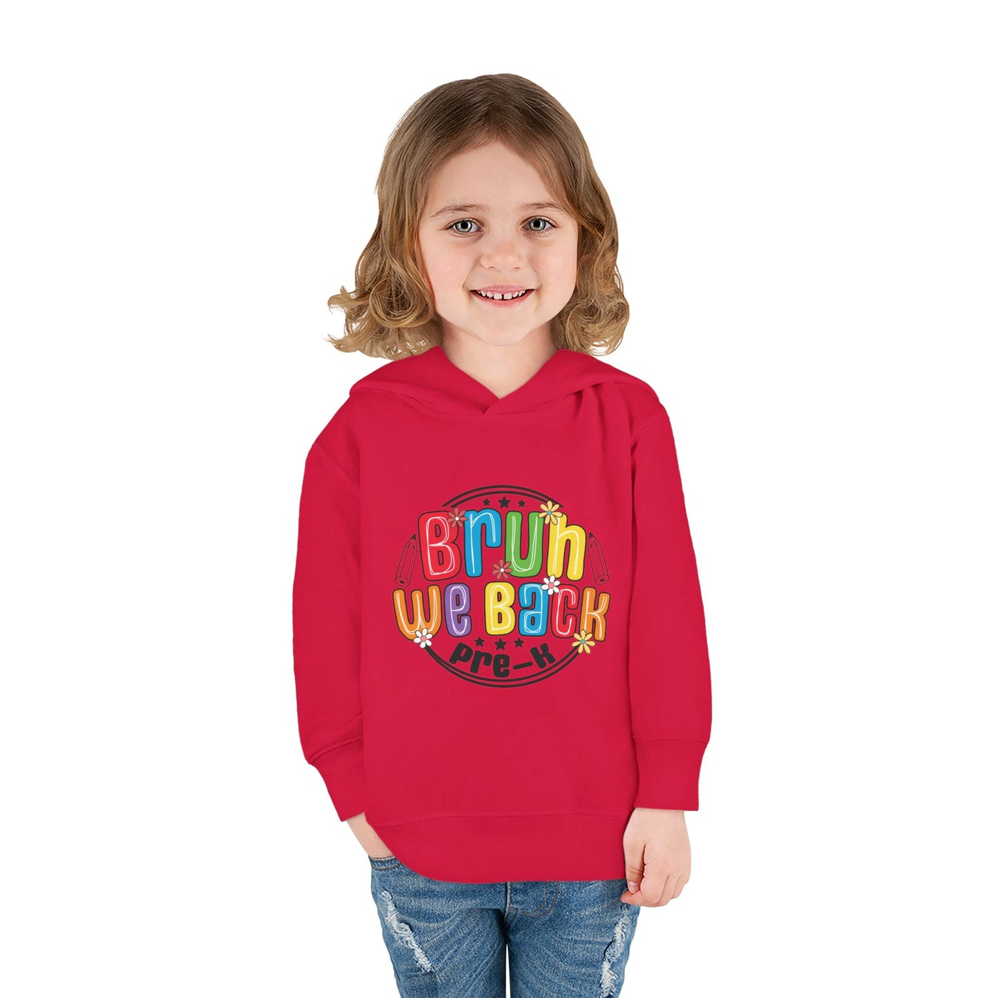 Pre-K Toddler Fleece Hoodie - Fun and Cozy Pullover for Little Ones, Cute Kids Clothing, Birthday Gift, School Spirit, Winter Wardrobe