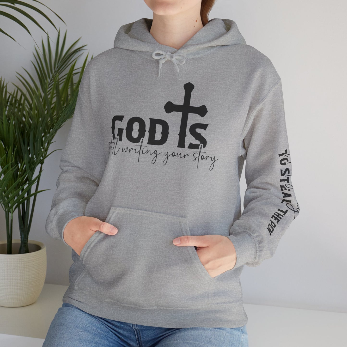 Inspirational Christian Hoodie, Cozy Sweatshirt, God’s Story Apparel, Faith-Based Gift, Unisex Warm Layer