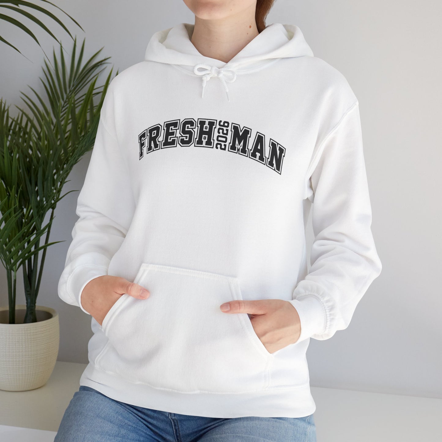 Freshman Unisex Hoodie, College Sweatshirt, Back to School Apparel, Class of 2026, Trendy Gift for Students