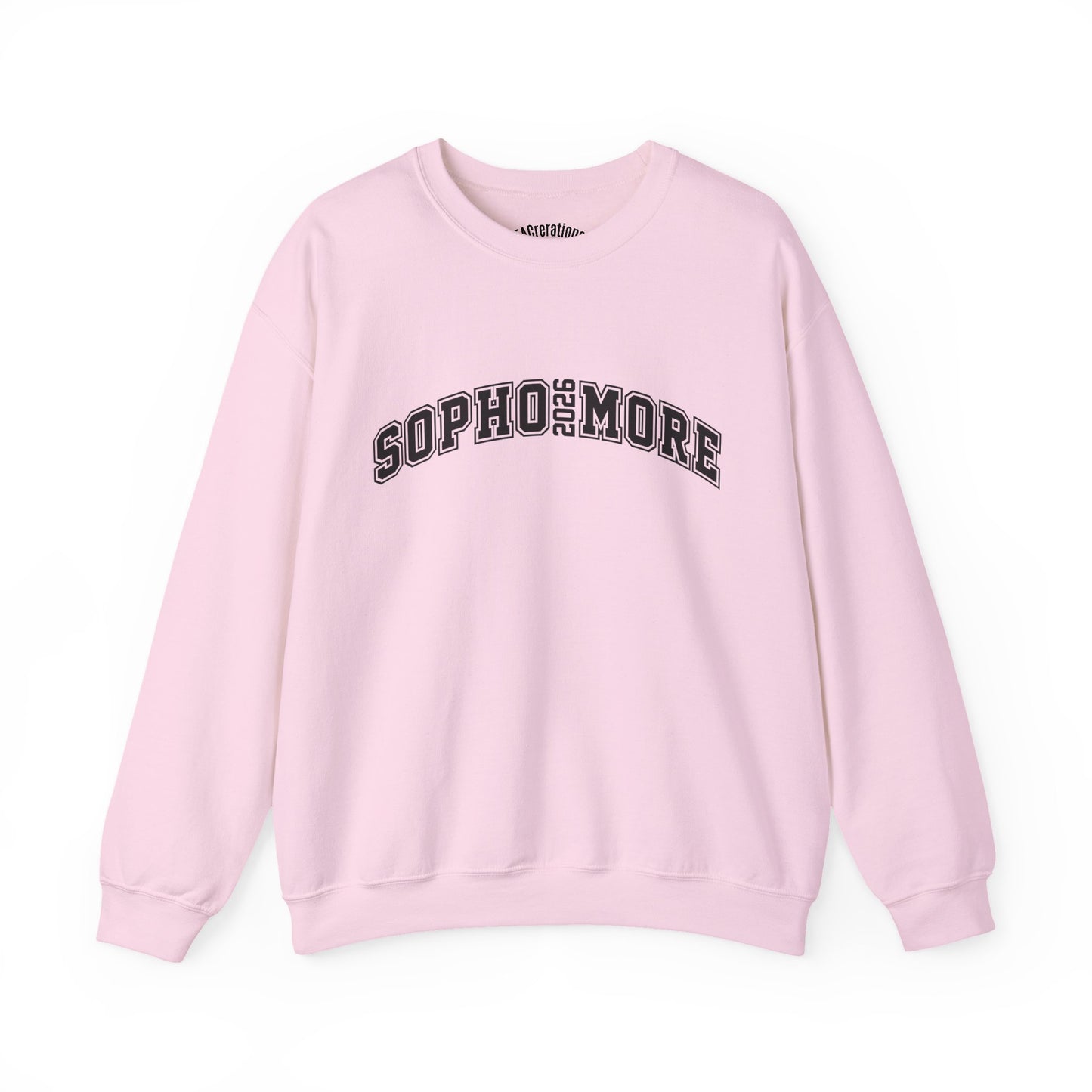 Sophomore Unisex Crewneck Sweatshirt, College Apparel, Graduation Gifts, Back to School Outfit, Cozy Casualwear, Trendy Sweatshirt