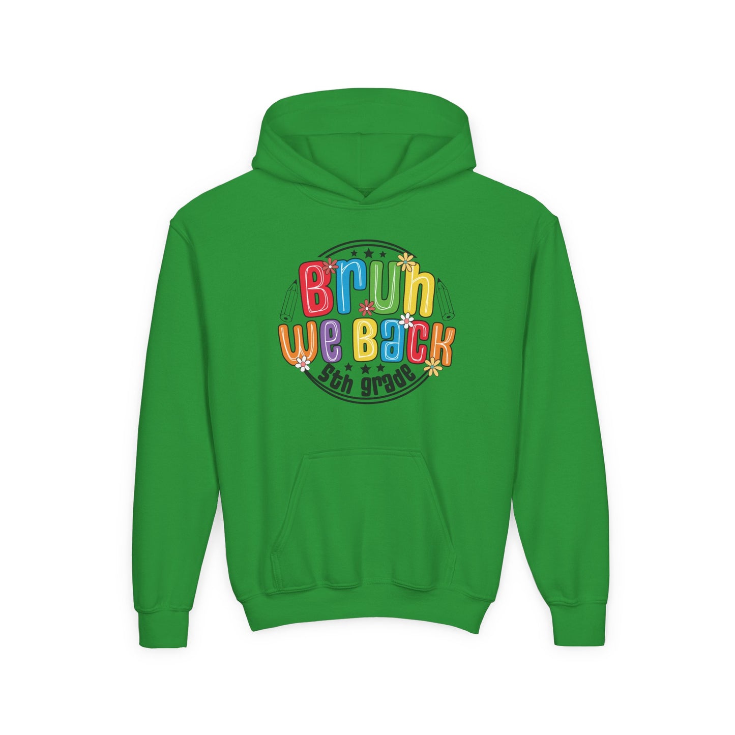 5th Grade Graduation Hoodie, Youth Sweatshirt, Back to School Apparel, Classroom Memories Gift, Fun School Spirit Wear