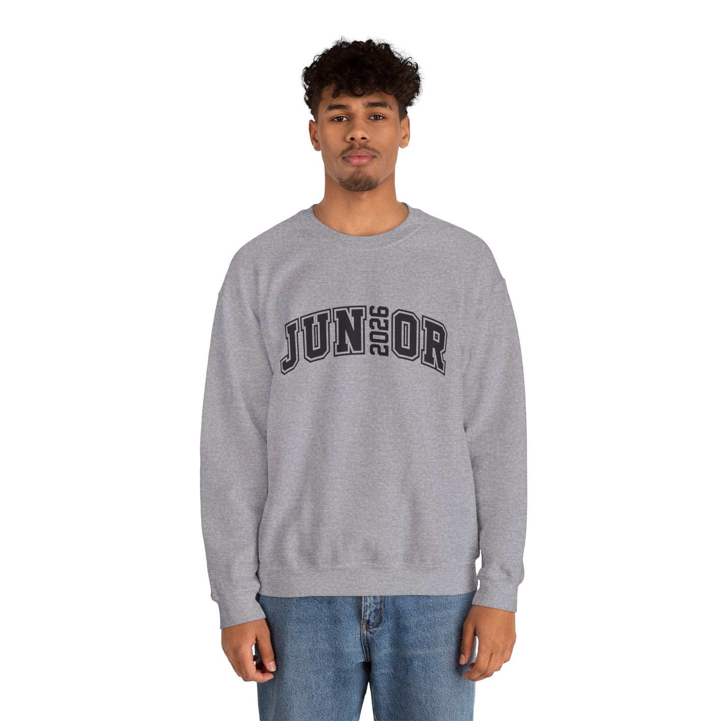 Junior 2026 Crewneck Sweatshirt | Trendy Unisex Gift for Graduates | Cozy Casual Wear | Class of 2026 Apparel | Back to School Fashion