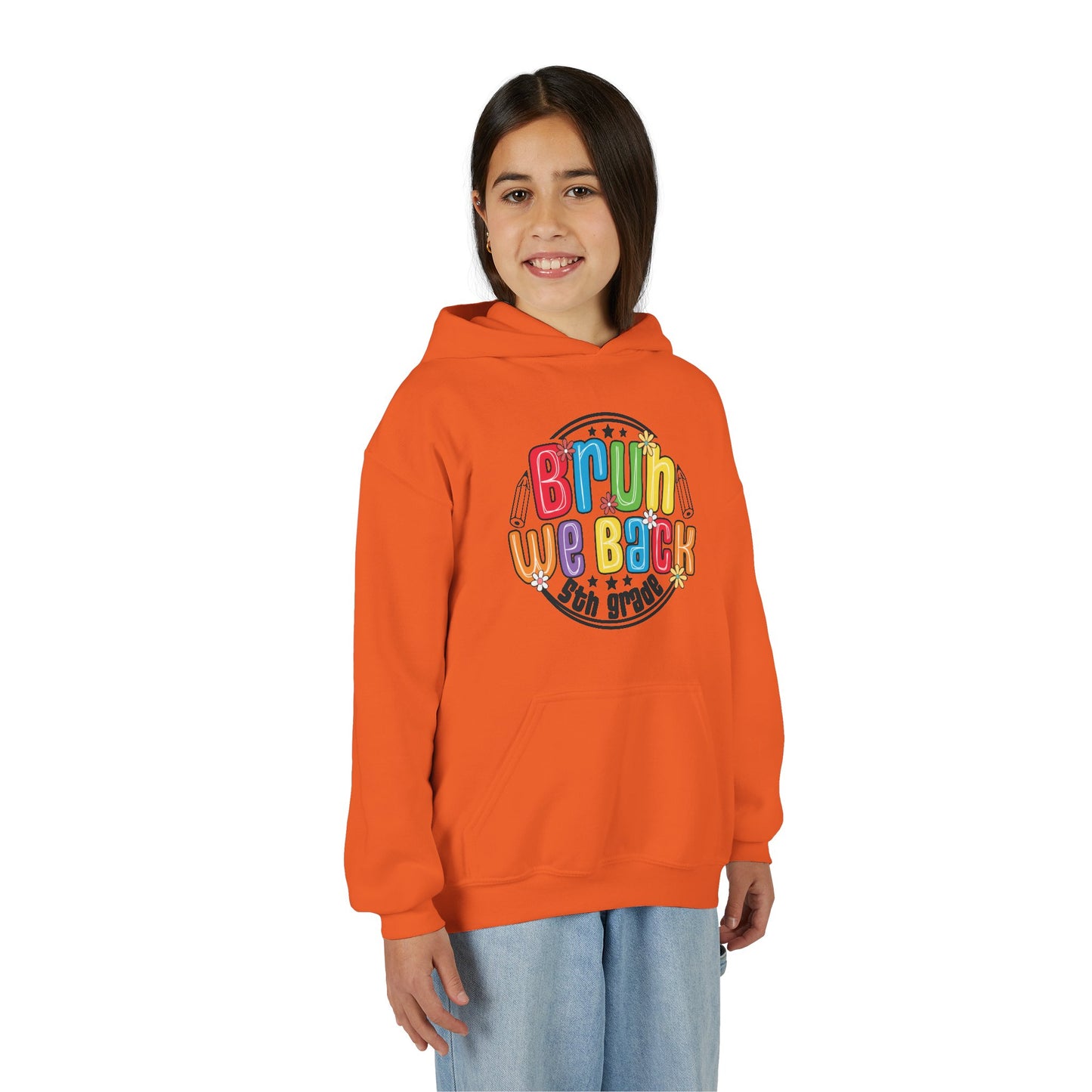 5th Grade Graduation Hoodie, Youth Sweatshirt, Back to School Apparel, Classroom Memories Gift, Fun School Spirit Wear