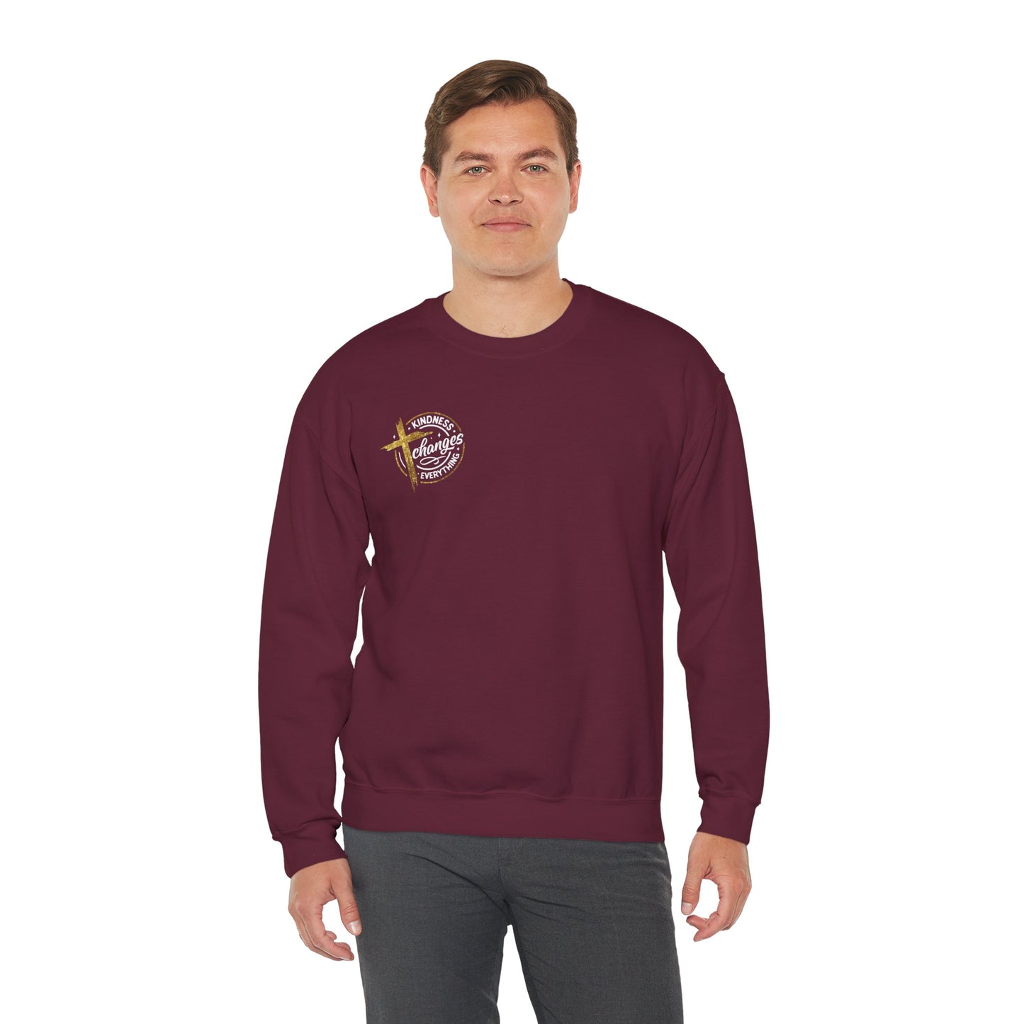 Faith-Inspired Crewneck Sweatshirt, Religious Sweatshirt, Christian Apparel, Inspirational Gift, Cozy Faith Wear