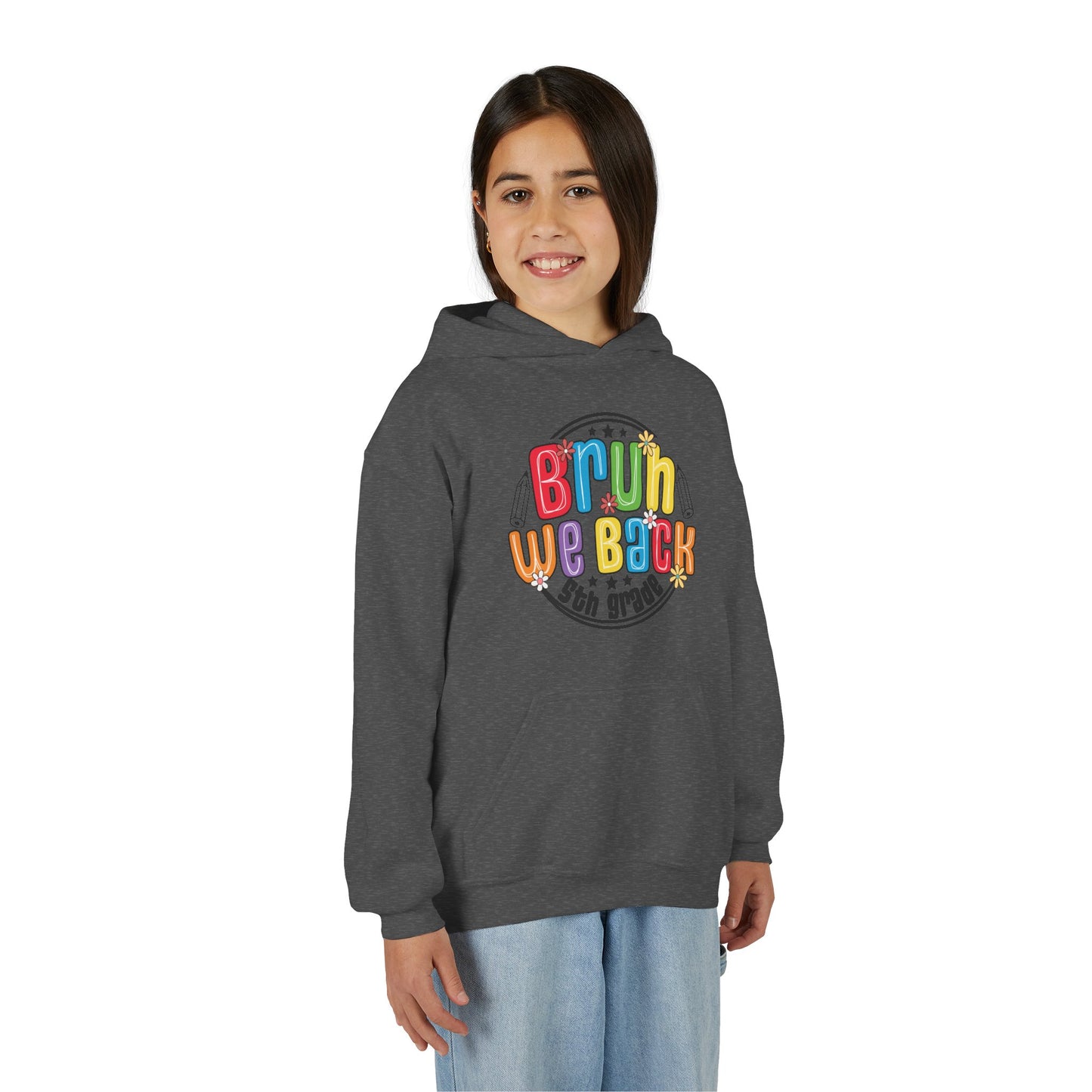 5th Grade Graduation Hoodie, Youth Sweatshirt, Back to School Apparel, Classroom Memories Gift, Fun School Spirit Wear