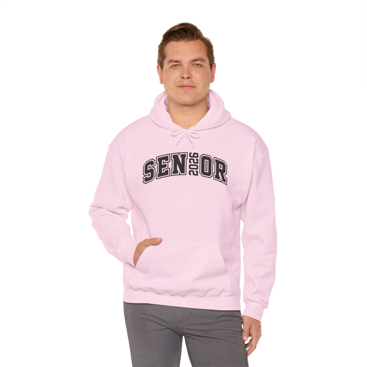 Senior Year 2026 Hoodie, Unisex Sweatshirt for Graduates, Custom Graduation Gift, School Spirit Wear, Cozy Outfit for Celebrations
