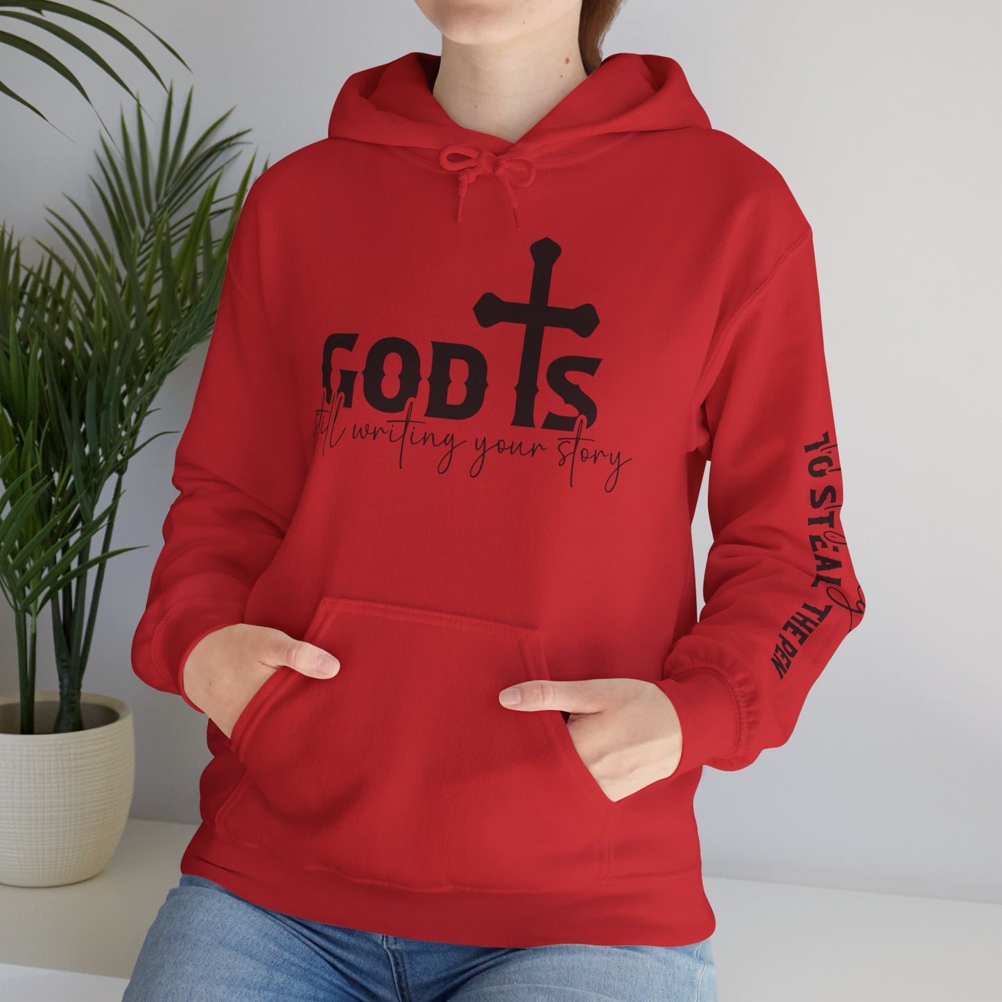 Inspirational Christian Hoodie, Cozy Sweatshirt, God’s Story Apparel, Faith-Based Gift, Unisex Warm Layer