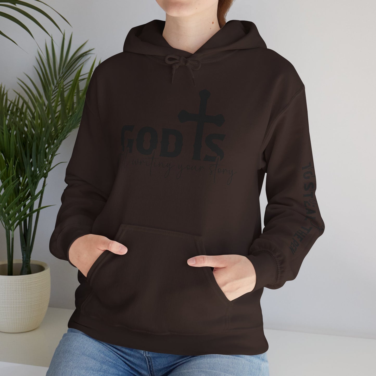 Inspirational Christian Hoodie, Cozy Sweatshirt, God’s Story Apparel, Faith-Based Gift, Unisex Warm Layer
