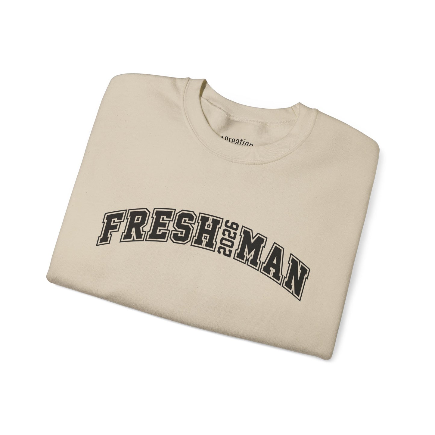 Freshman Crewneck Sweatshirt, Perfect for College Students, Unisex Gift, Class of 2026, Casual Wear, Back to School