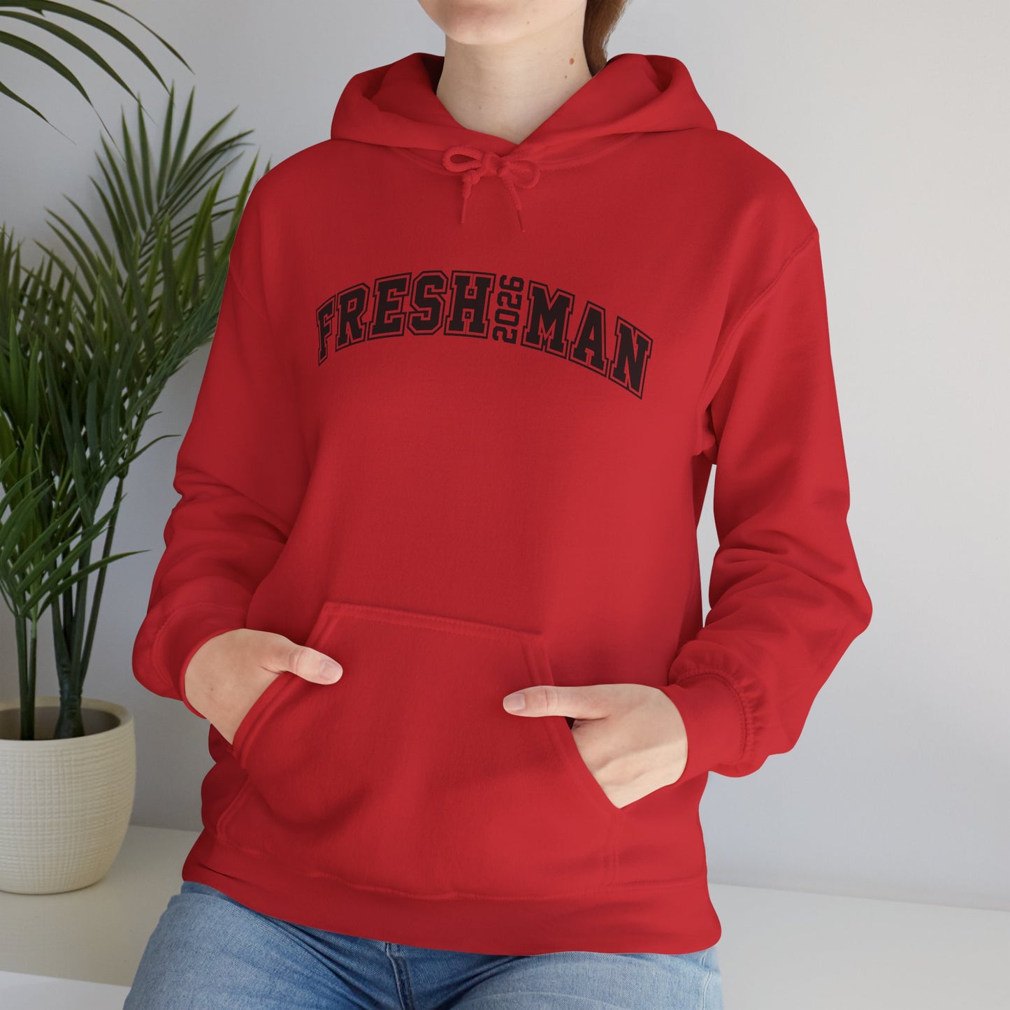 Freshman Unisex Hoodie, College Sweatshirt, Back to School Apparel, Class of 2026, Trendy Gift for Students