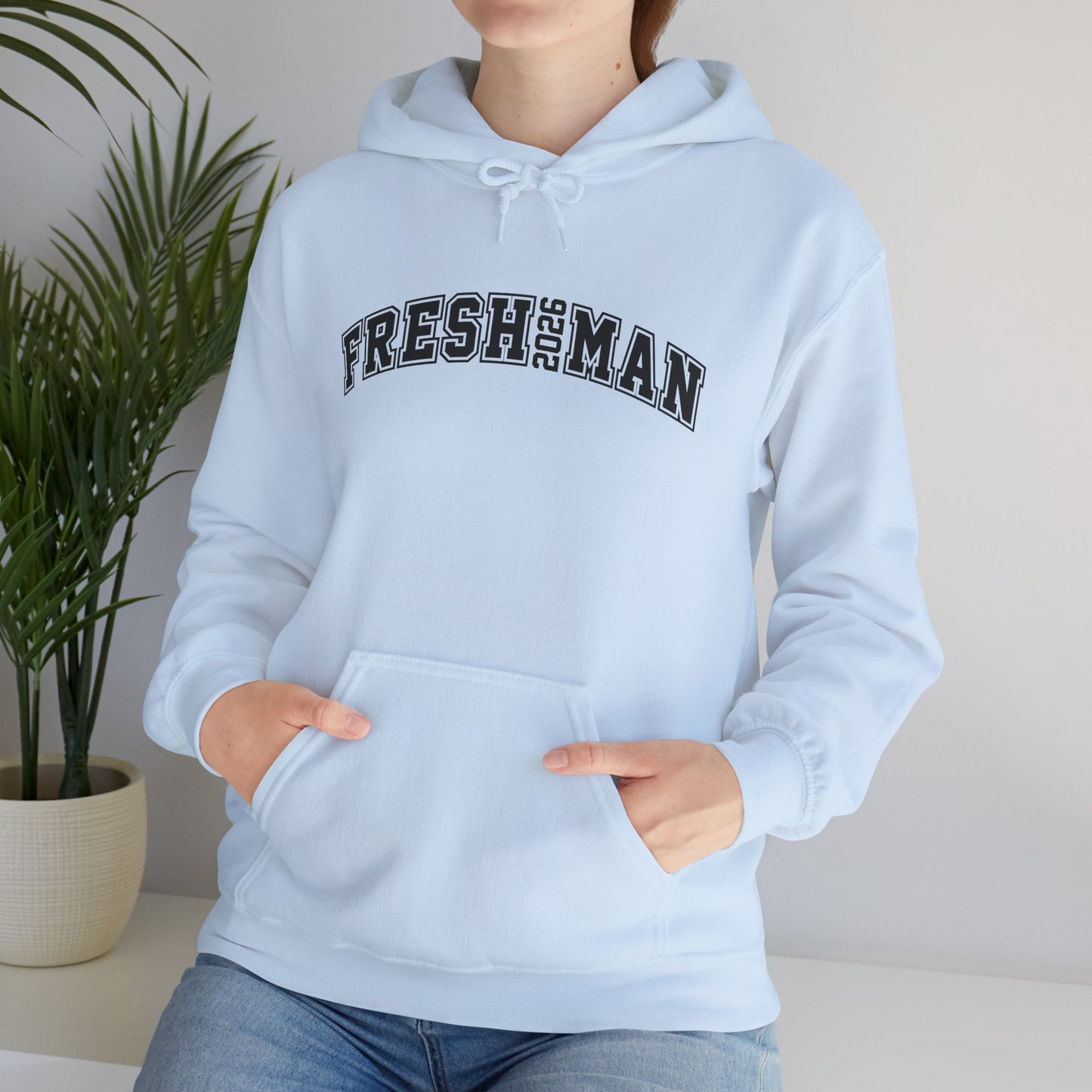 Freshman Unisex Hoodie, College Sweatshirt, Back to School Apparel, Class of 2026, Trendy Gift for Students