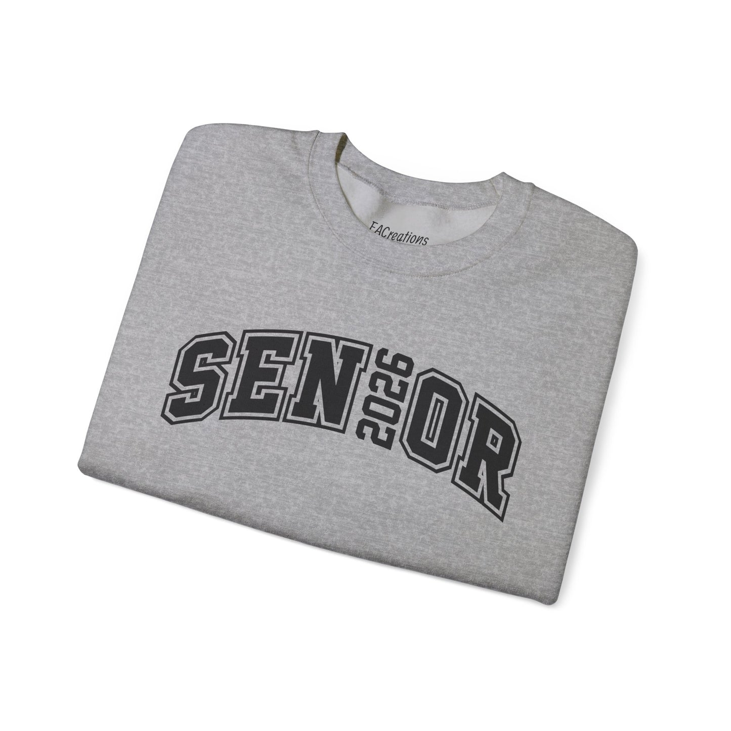 2026 Senior Crewneck Sweatshirt, Unisex Graduation Sweatshirt, Class of 2026 Sweatshirt, Senior Year Apparel, Comfy Graduation Gift