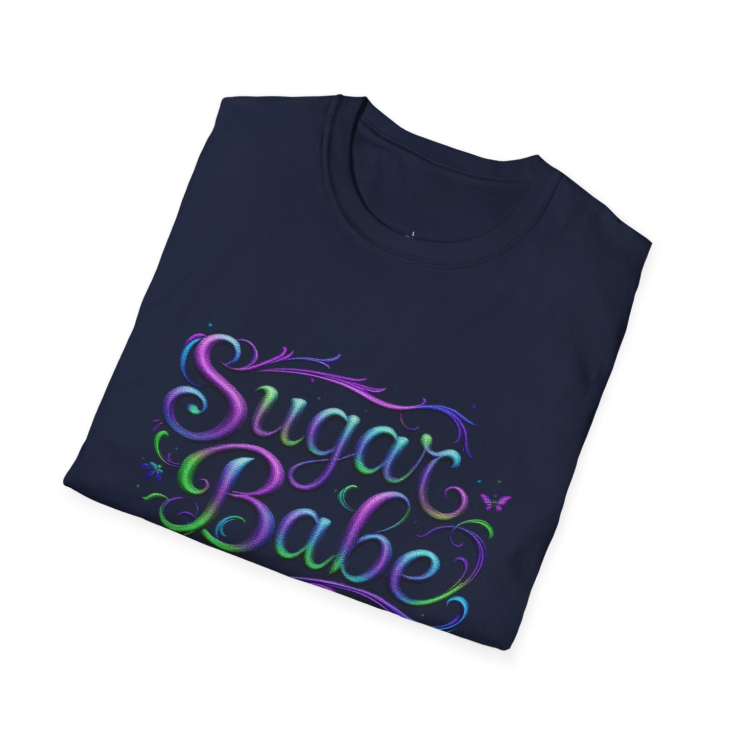 Sugar Babe Unisex Softstyle T-Shirt, Cute Graphic Tee, Casual Wear, Gift for Her, Spring Fashion, Trendy Top