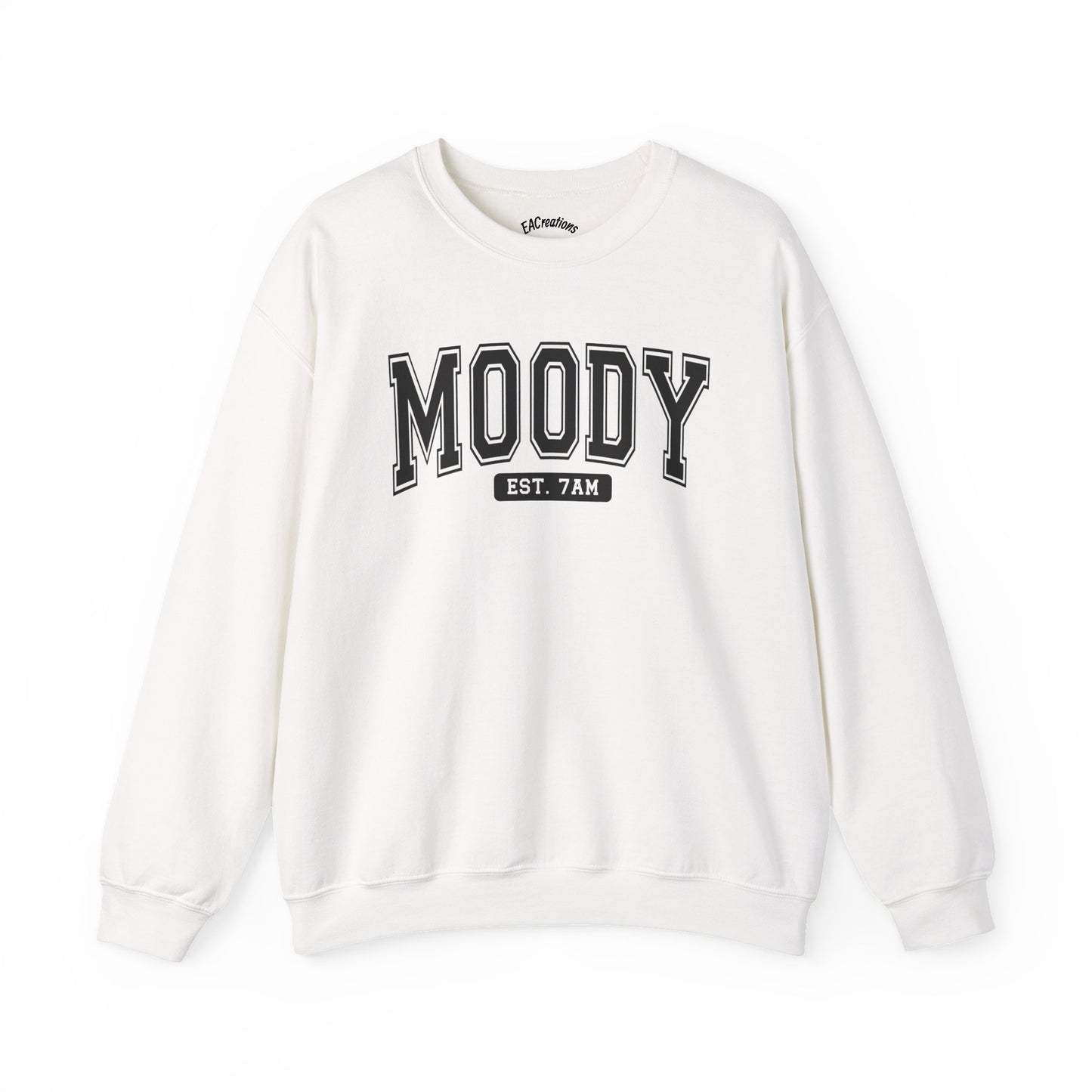 Moody Crewneck Sweatshirt for Every Mood, Cozy Layer for Fall, Gift for Friends, Casual Style, Unisex Fashion