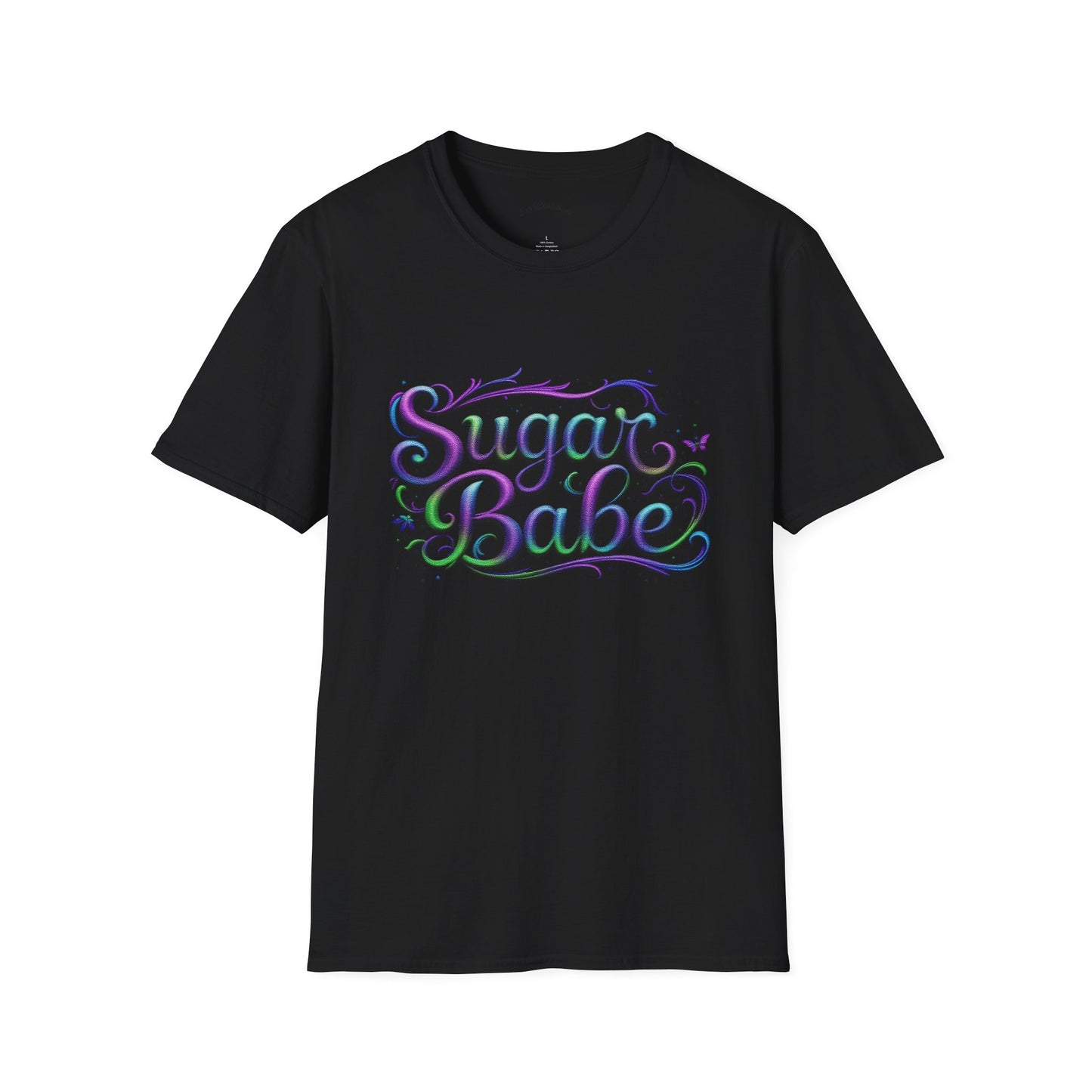Sugar Babe Unisex Softstyle T-Shirt, Cute Graphic Tee, Casual Wear, Gift for Her, Spring Fashion, Trendy Top