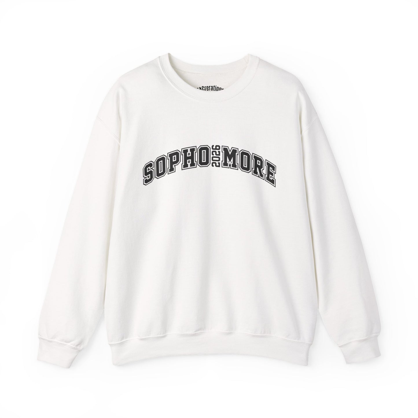 Sophomore Unisex Crewneck Sweatshirt, College Apparel, Graduation Gifts, Back to School Outfit, Cozy Casualwear, Trendy Sweatshirt