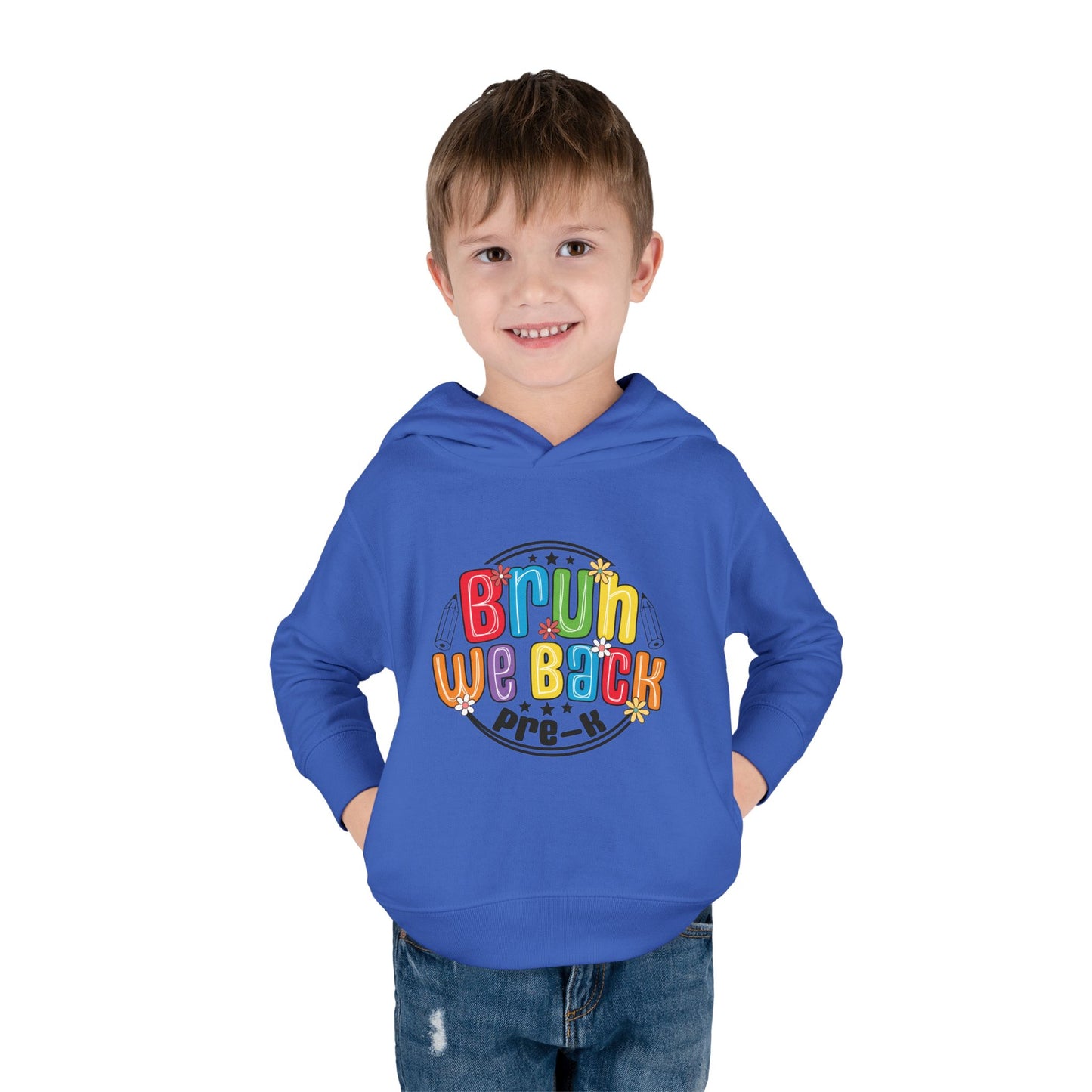 Pre-K Toddler Fleece Hoodie - Fun and Cozy Pullover for Little Ones, Cute Kids Clothing, Birthday Gift, School Spirit, Winter Wardrobe