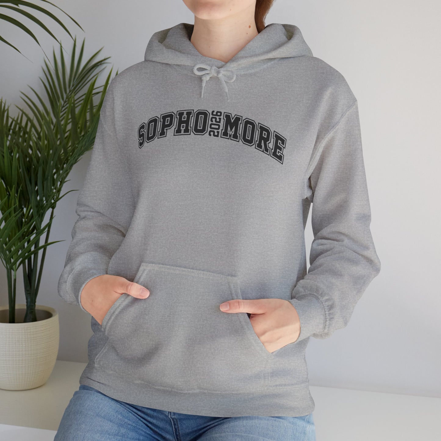 Sophomore Year Unisex Hooded Sweatshirt | Cozy College Apparel, Graduation Gift, Student Hoodie, Class of 2025, Back to School Outfit
