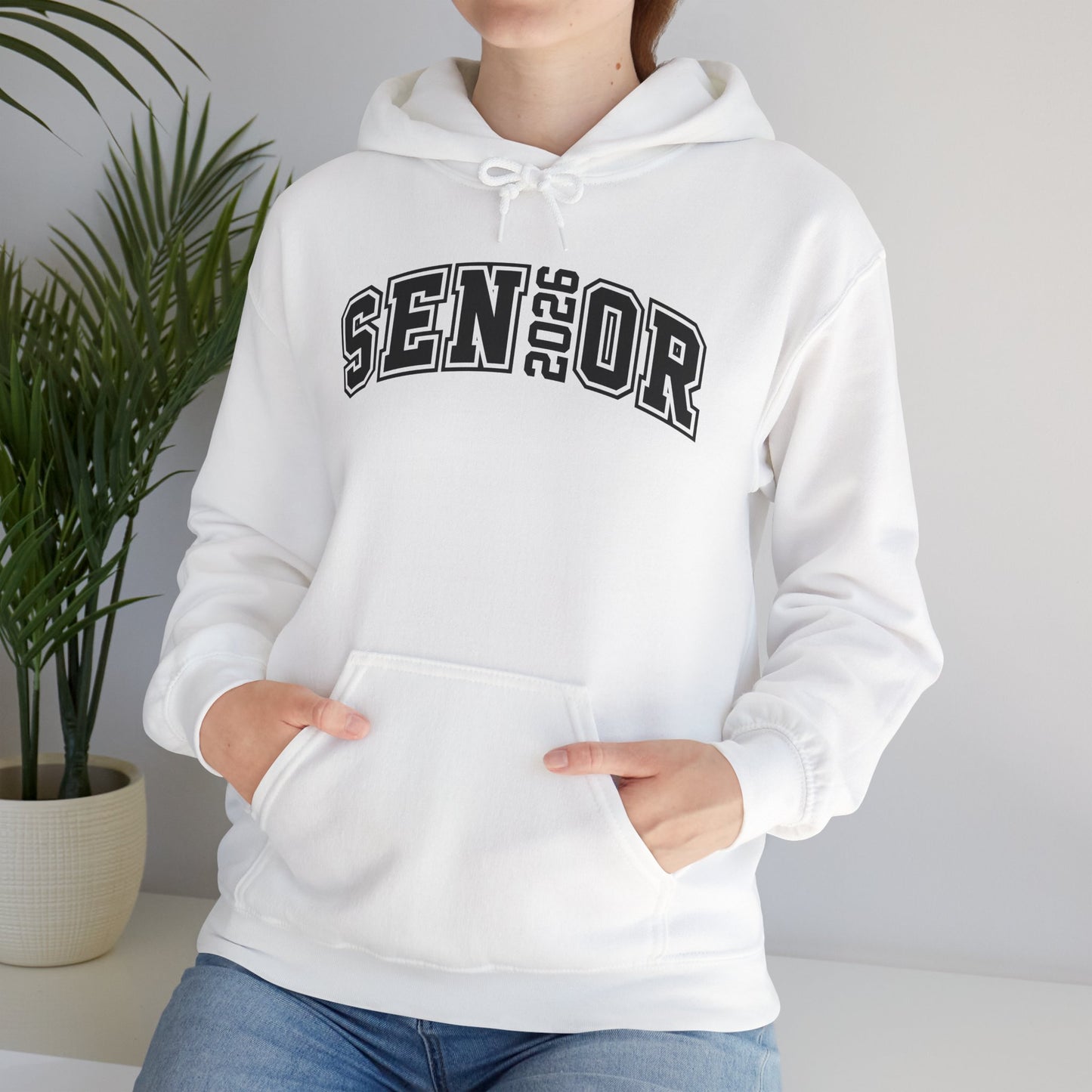 Senior Year 2026 Hoodie, Unisex Sweatshirt for Graduates, Custom Graduation Gift, School Spirit Wear, Cozy Outfit for Celebrations